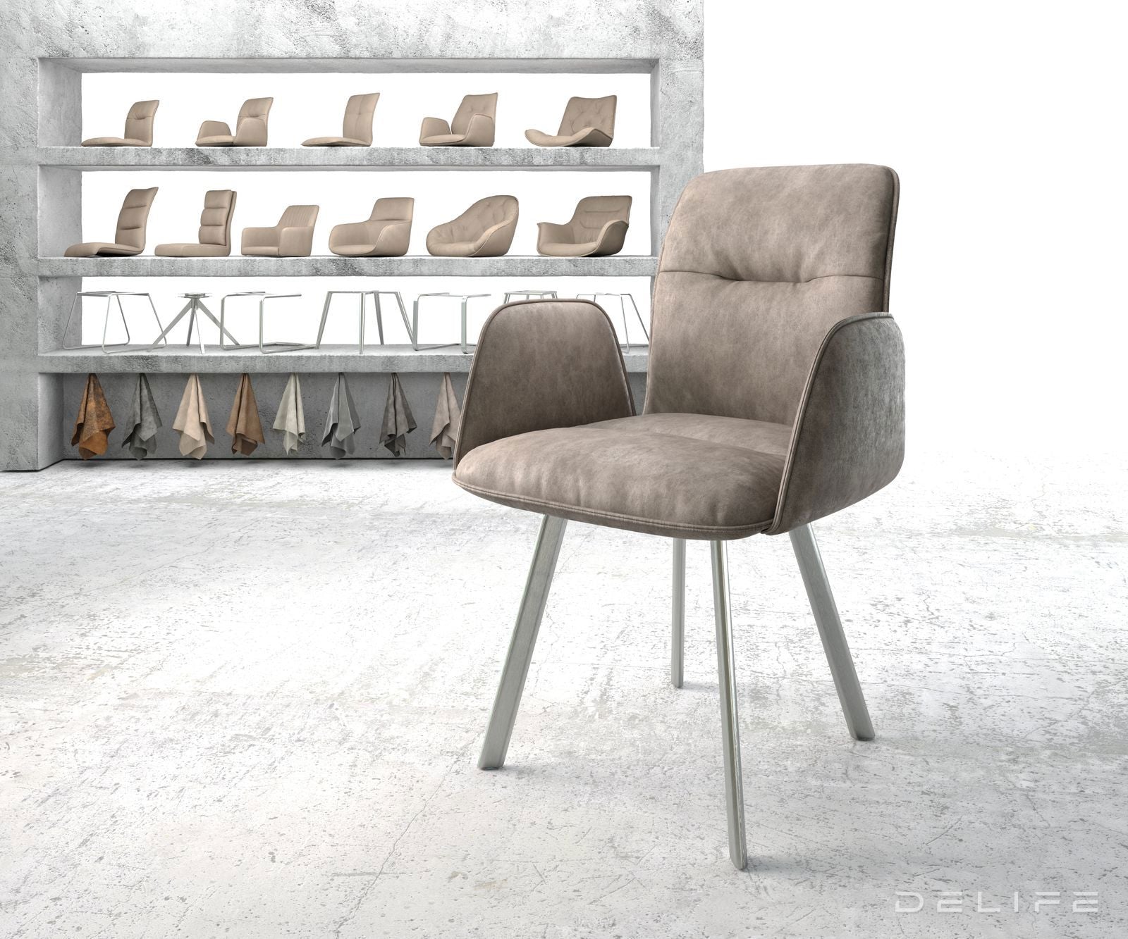 Blagovaonska stolica Vinja, Materijal: Mikrofibra