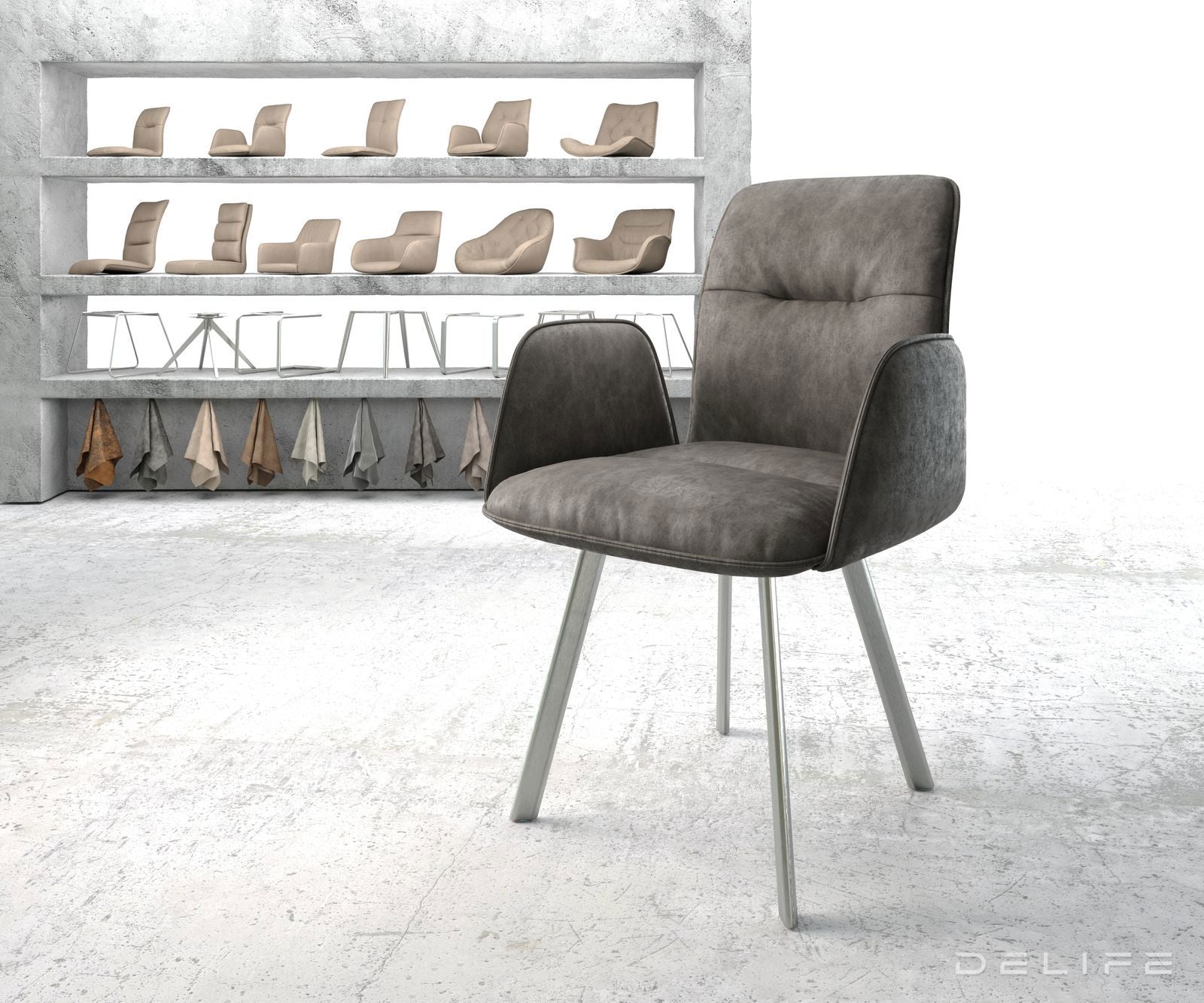 Blagovaonska stolica Vinja, Materijal: Mikrofibra