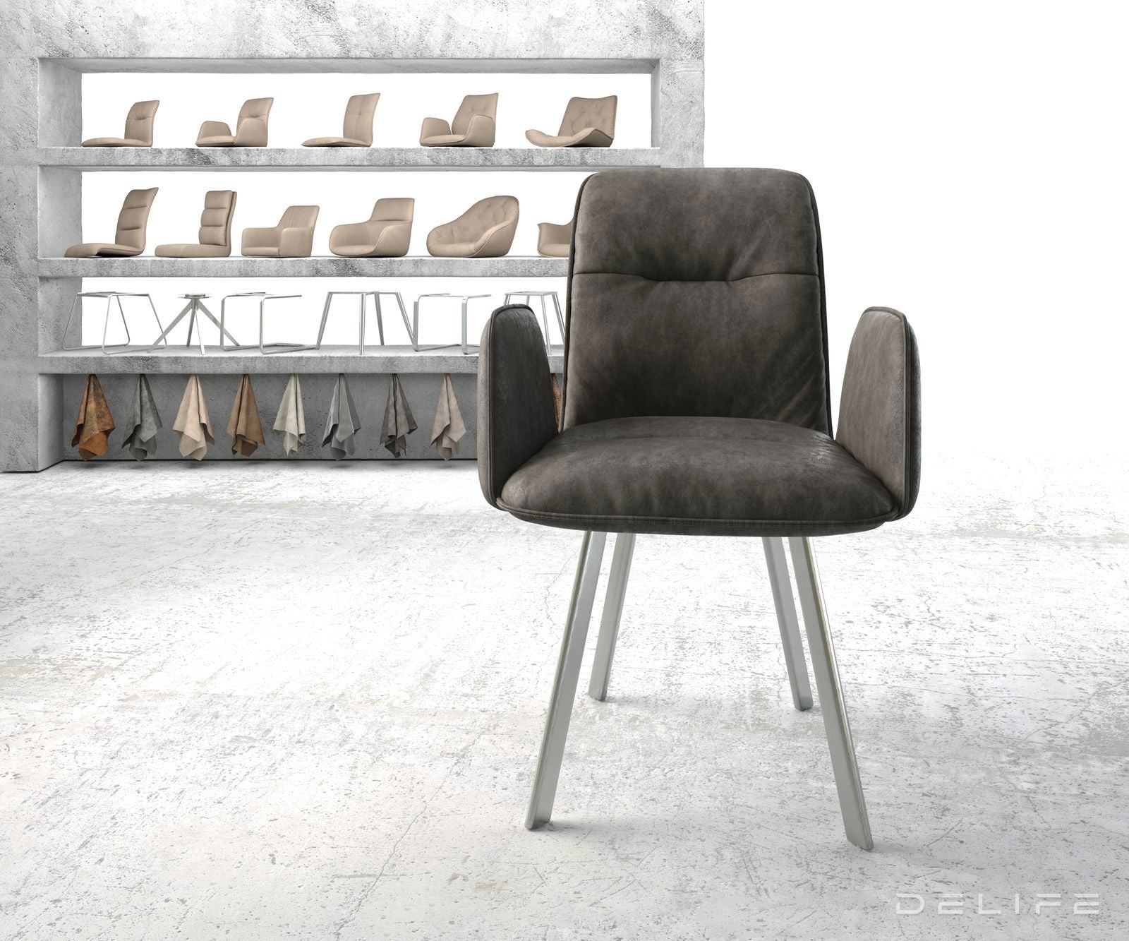 Blagovaonska stolica Vinja, Materijal: Mikrofibra