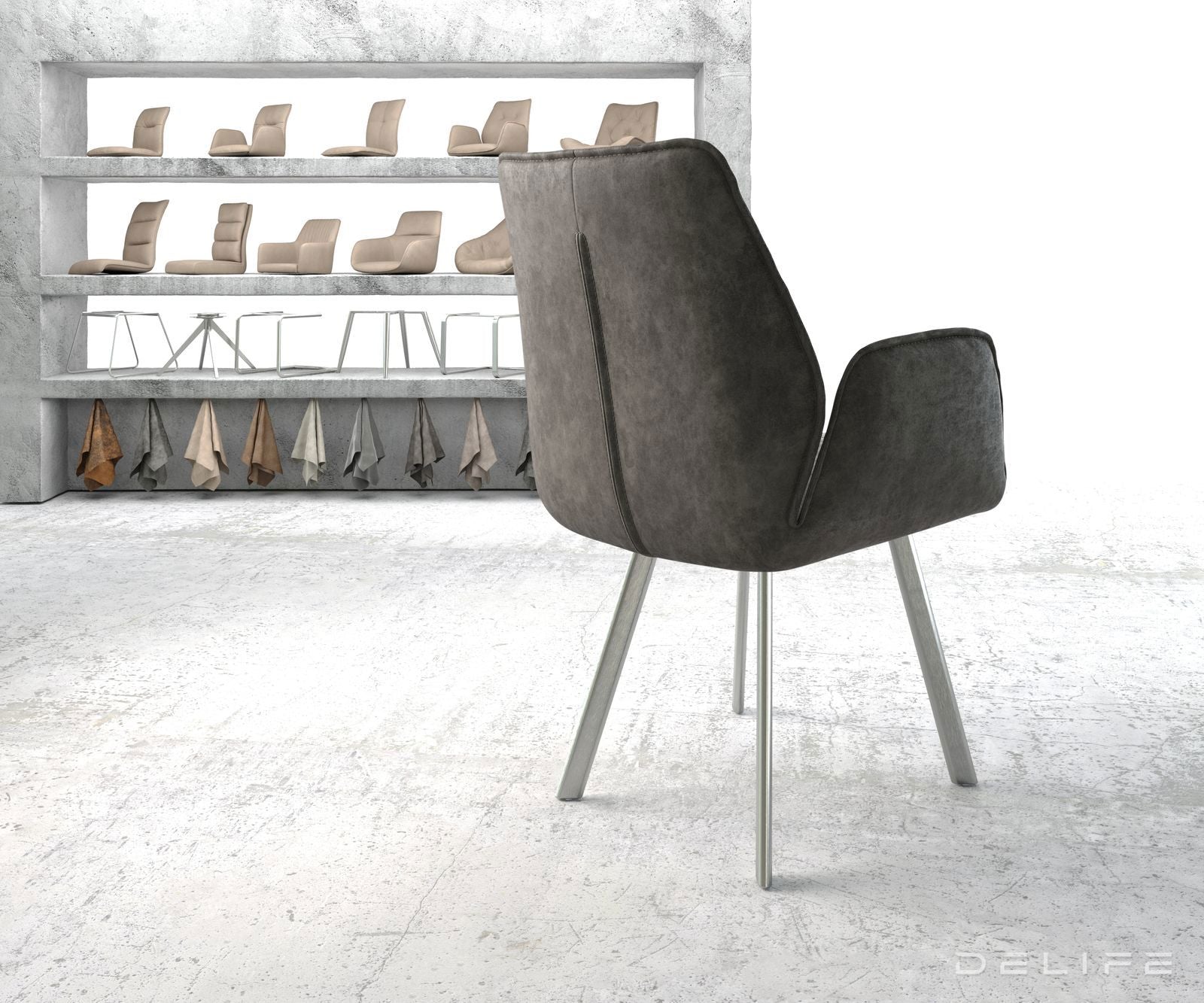 Blagovaonska stolica Zoa, Materijal: Mikrofibra