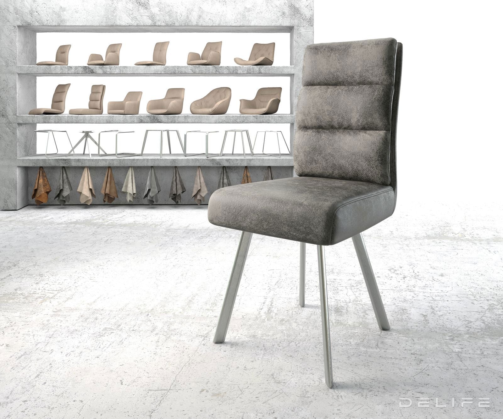 Blagovaonska stolica Pela, Materijal: Mikrofibra