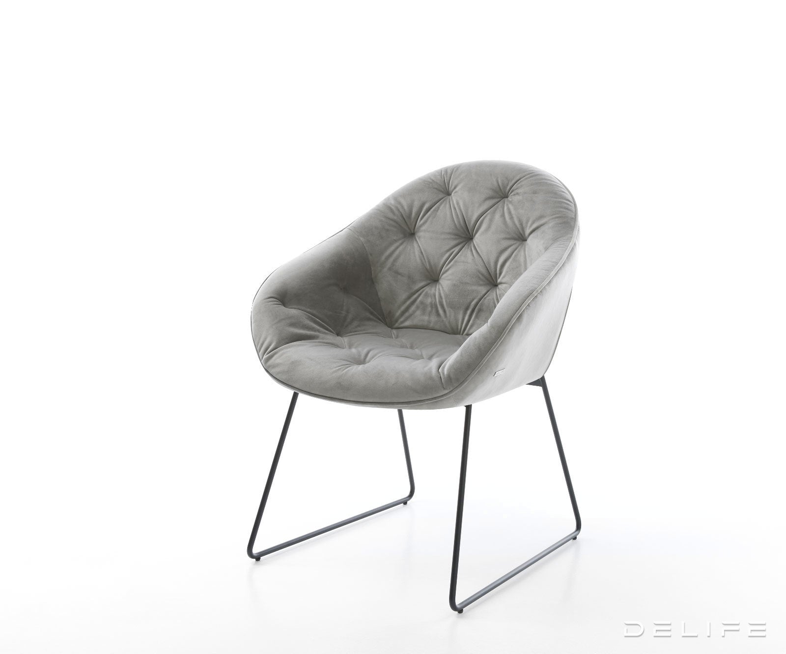 Blagovaonska stolica Gaio, Materijal: Baršun