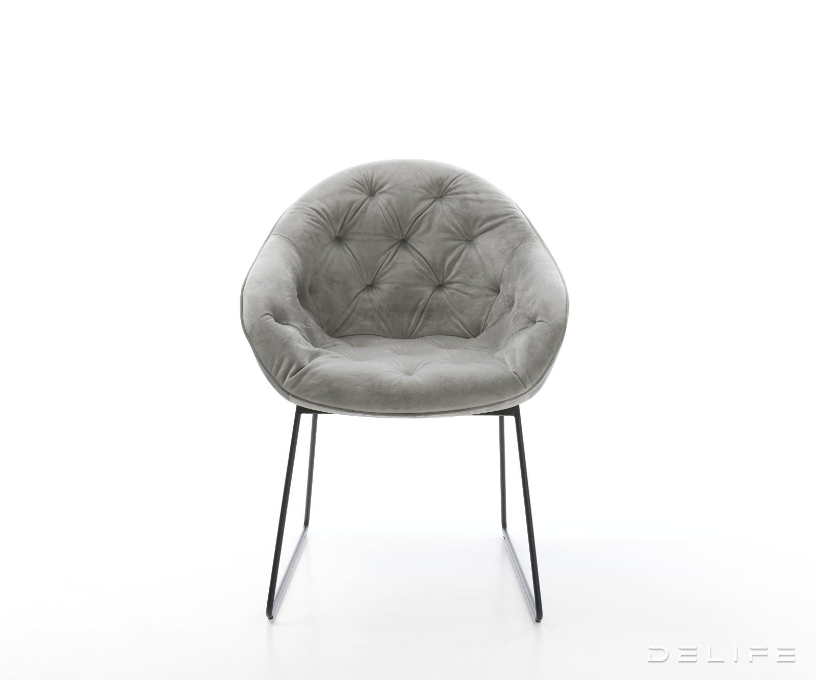 Blagovaonska stolica Gaio, Materijal: Baršun