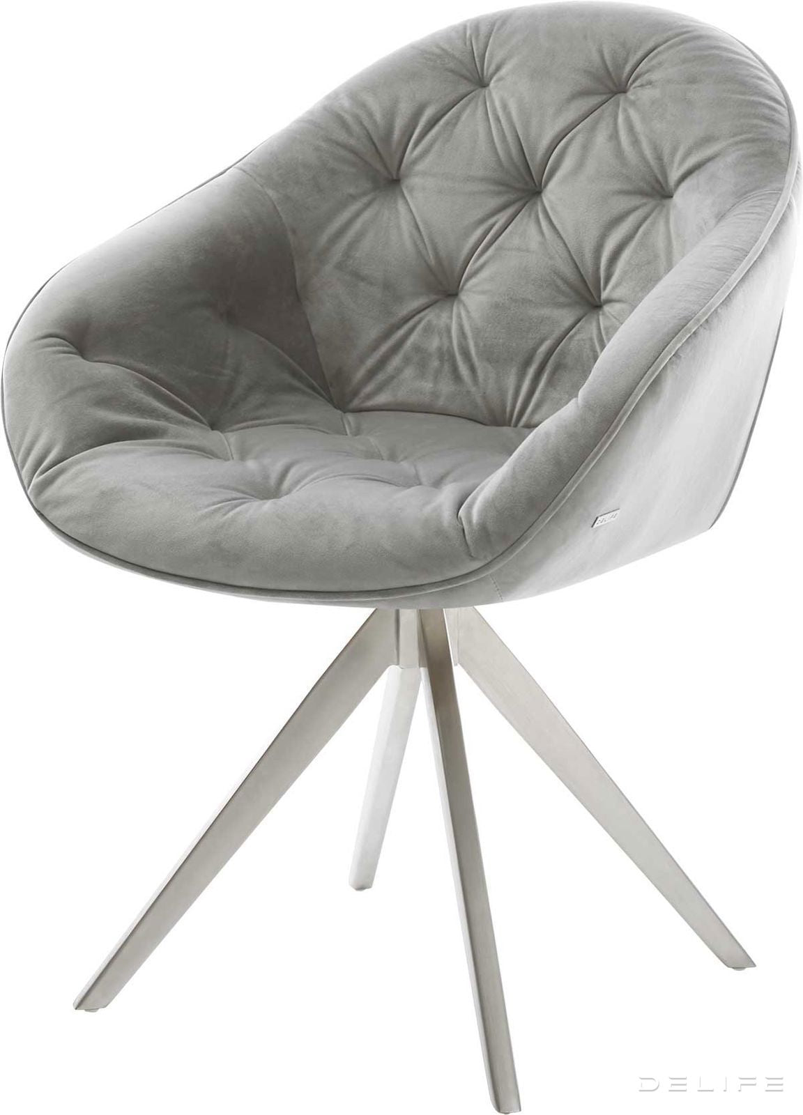 Blagovaonska stolica Gaio, Materijal: Baršun