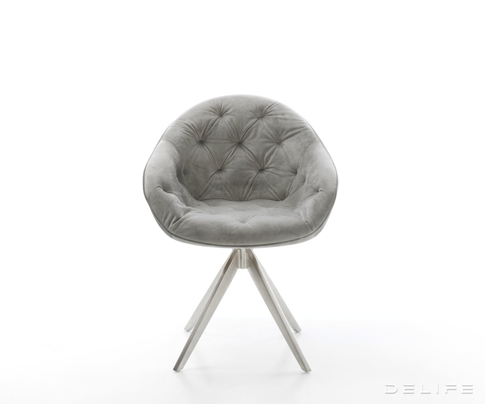 Blagovaonska stolica Gaio, Materijal: Baršun