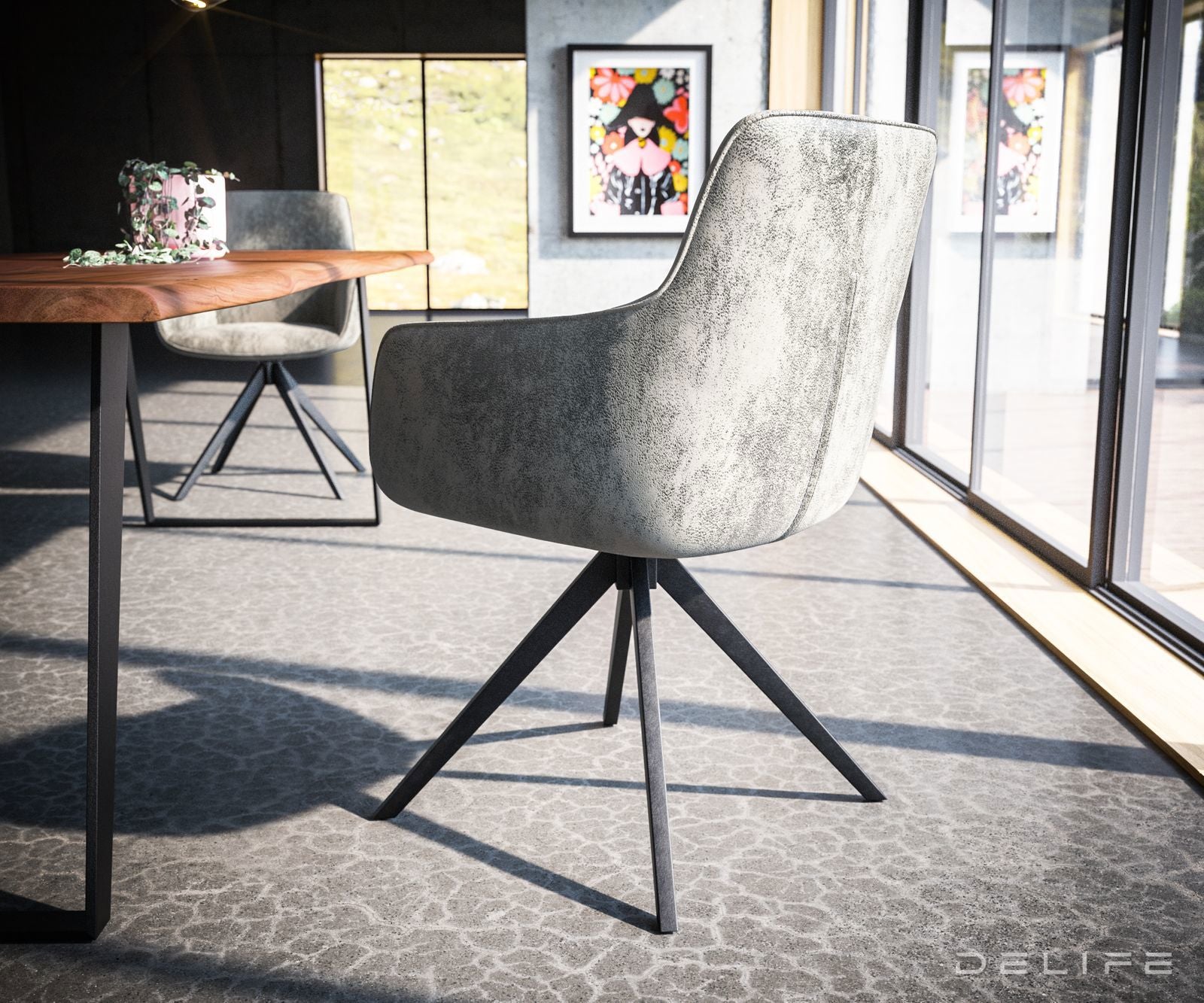 Blagovaonska stolica Pejo, Materijal: Mikrofibra