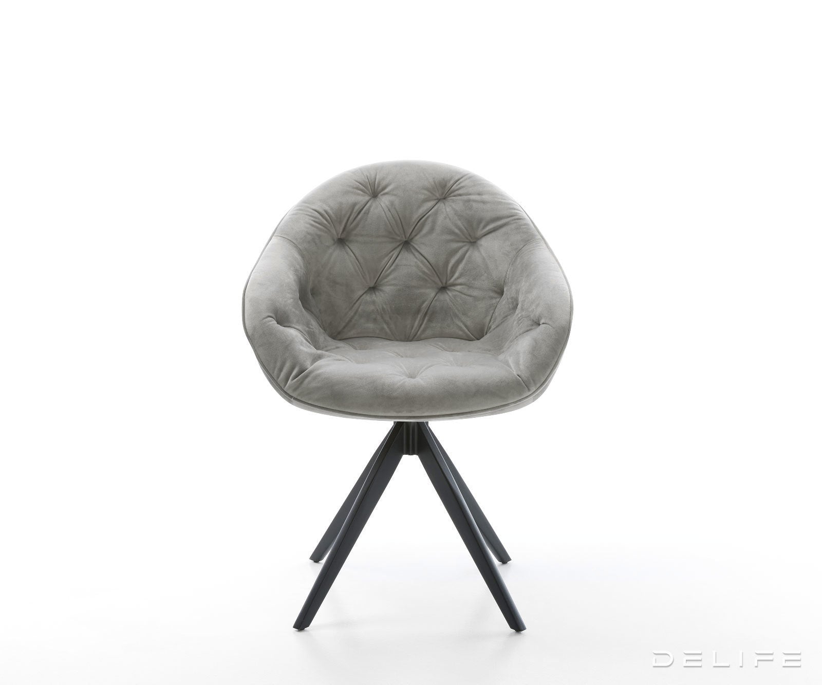 Blagovaonska stolica Gaio, Materijal: Baršun