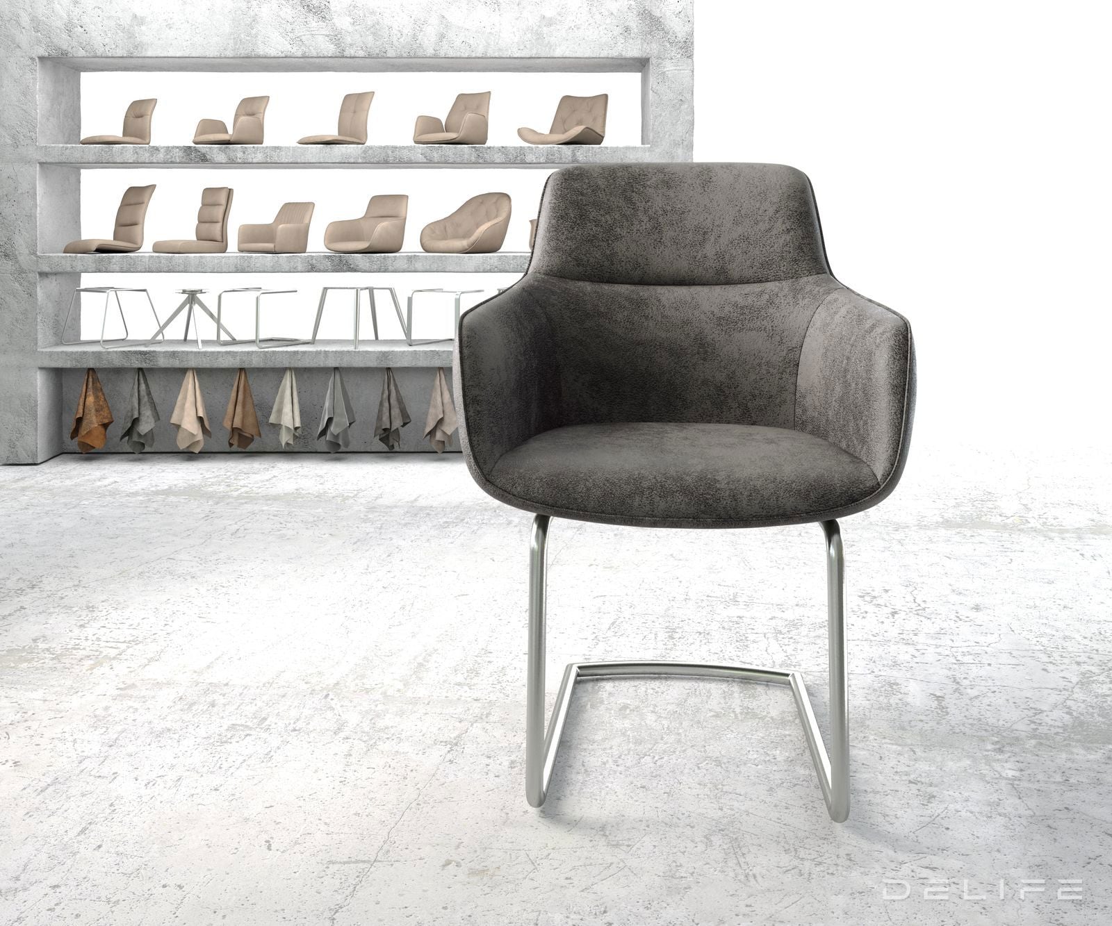 Blagovaonska stolica Pejo, Materijal: Mikrofibra