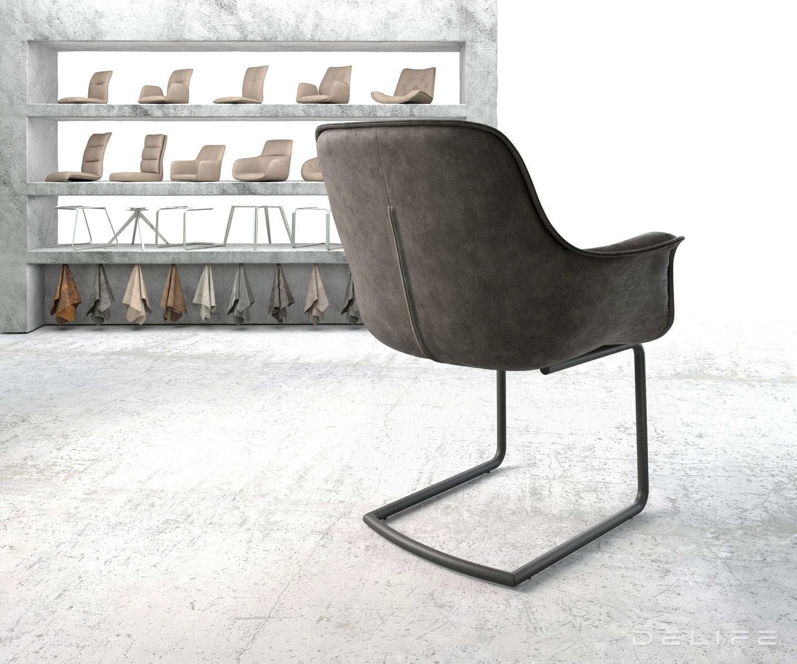 Blagovaonska stolica Kaira, Materijal: Mikrofibra