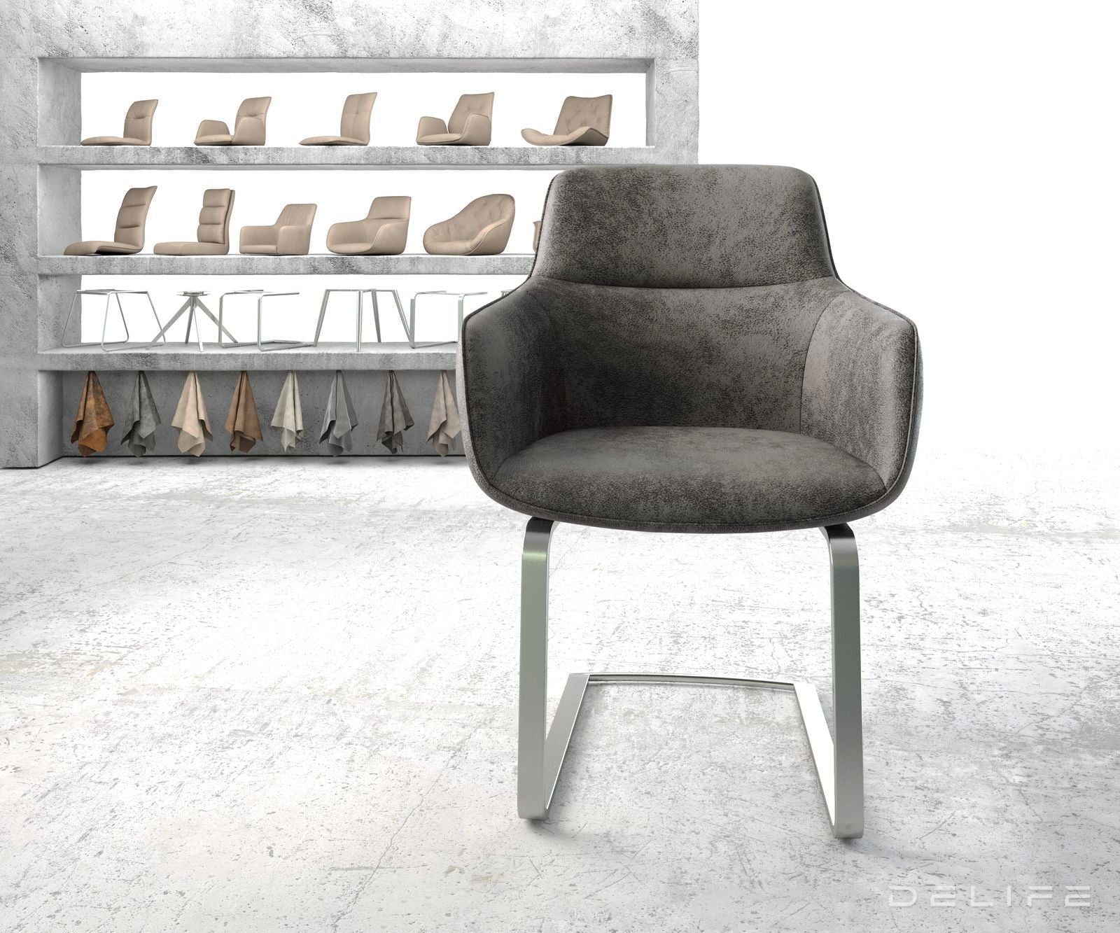 Blagovaonska stolica Pejo, Materijal: Mikrofibra