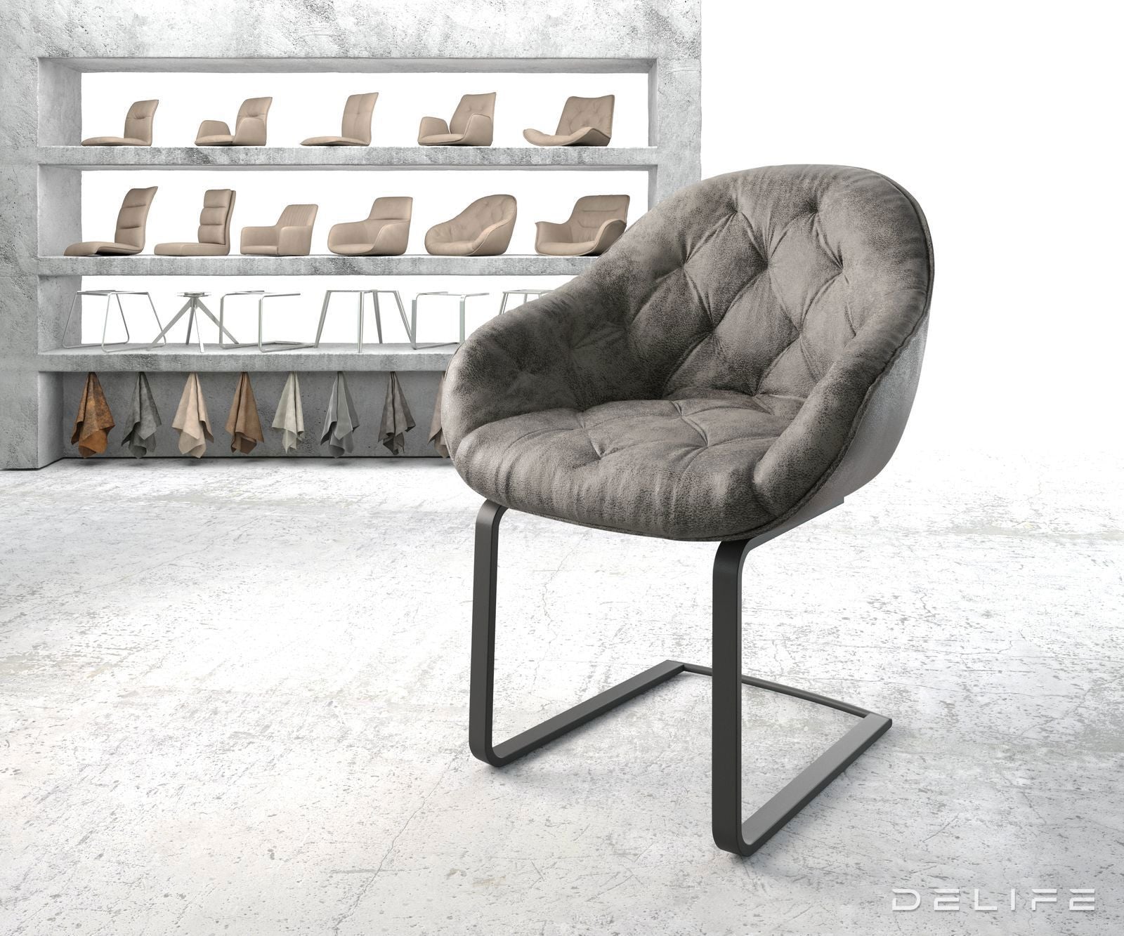 Blagovaonska stolica Gaio, Materijal: Mikrofibra