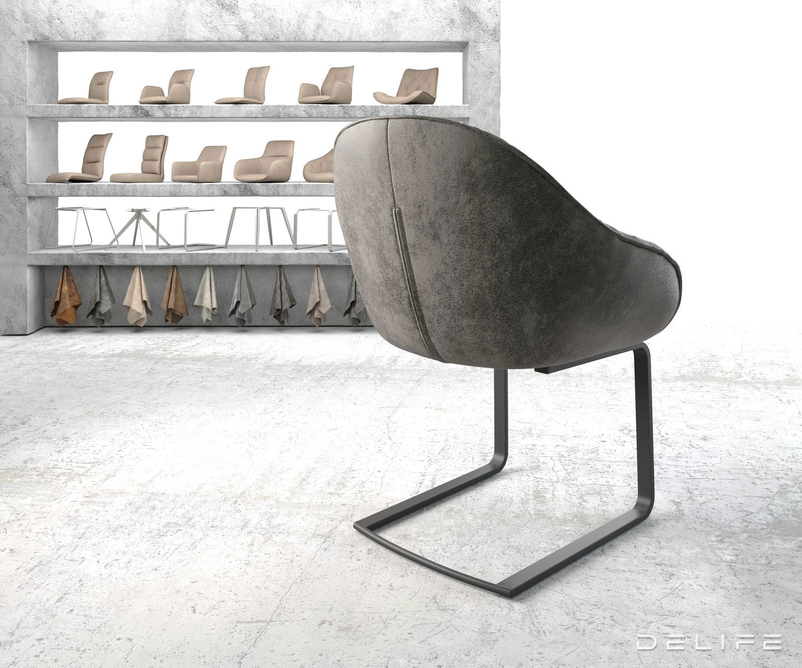 Blagovaonska stolica Gaio, Materijal: Mikrofibra