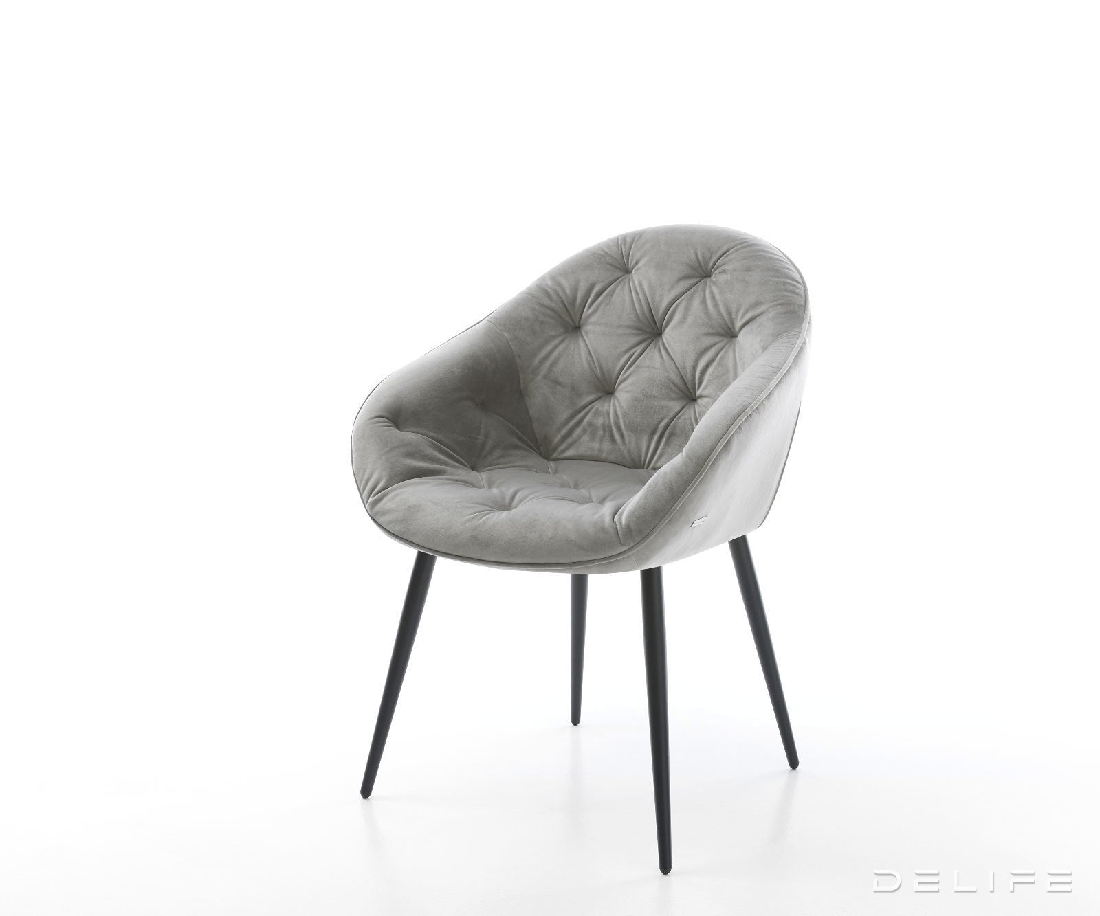 Blagovaonska stolica Gaio, Materijal: Baršun