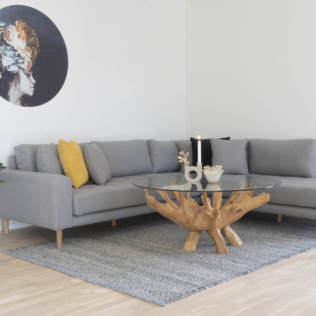 Klub stolić Amazonas, Materijal: Tikovina