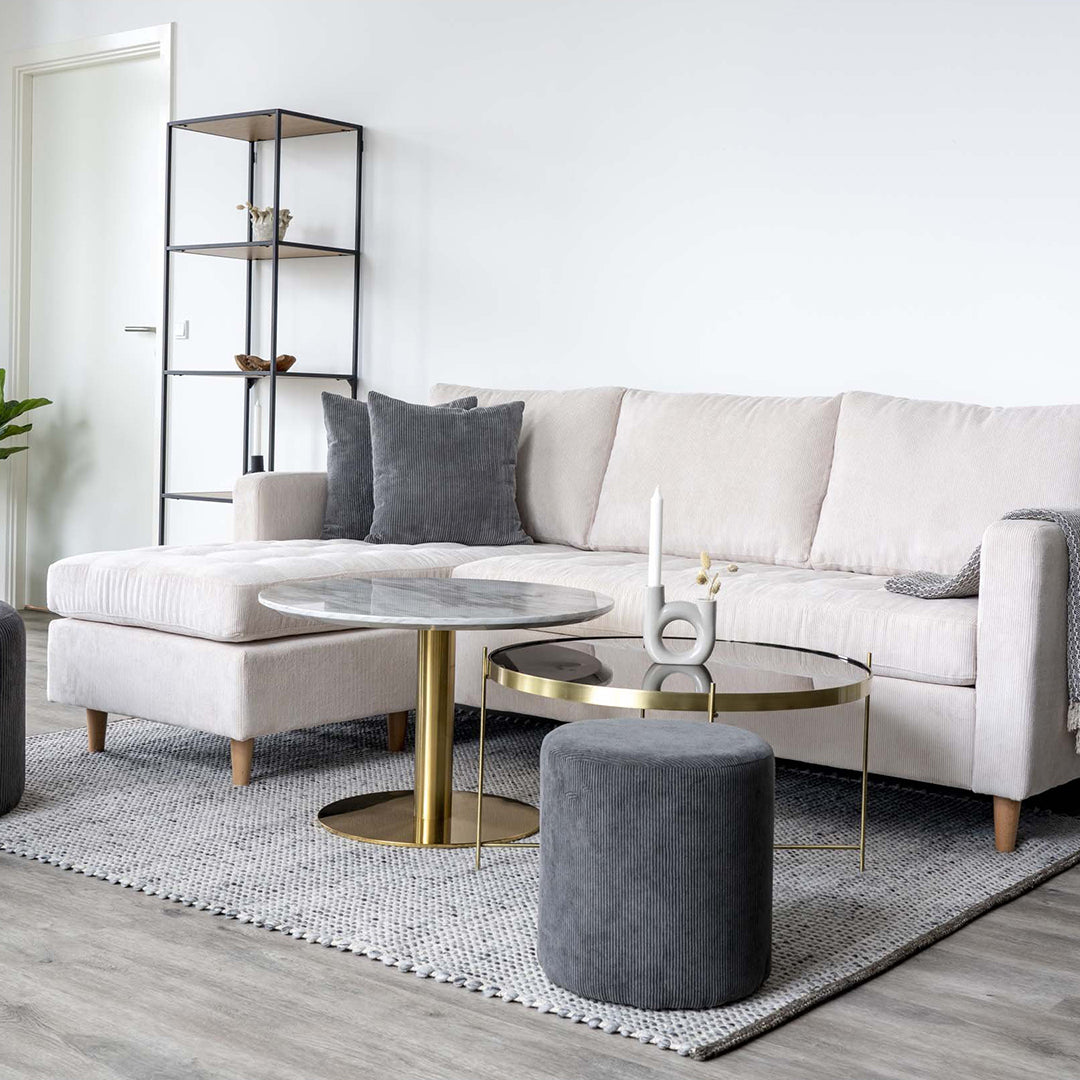 Klub stolić Venezia, Materijal: Čelik