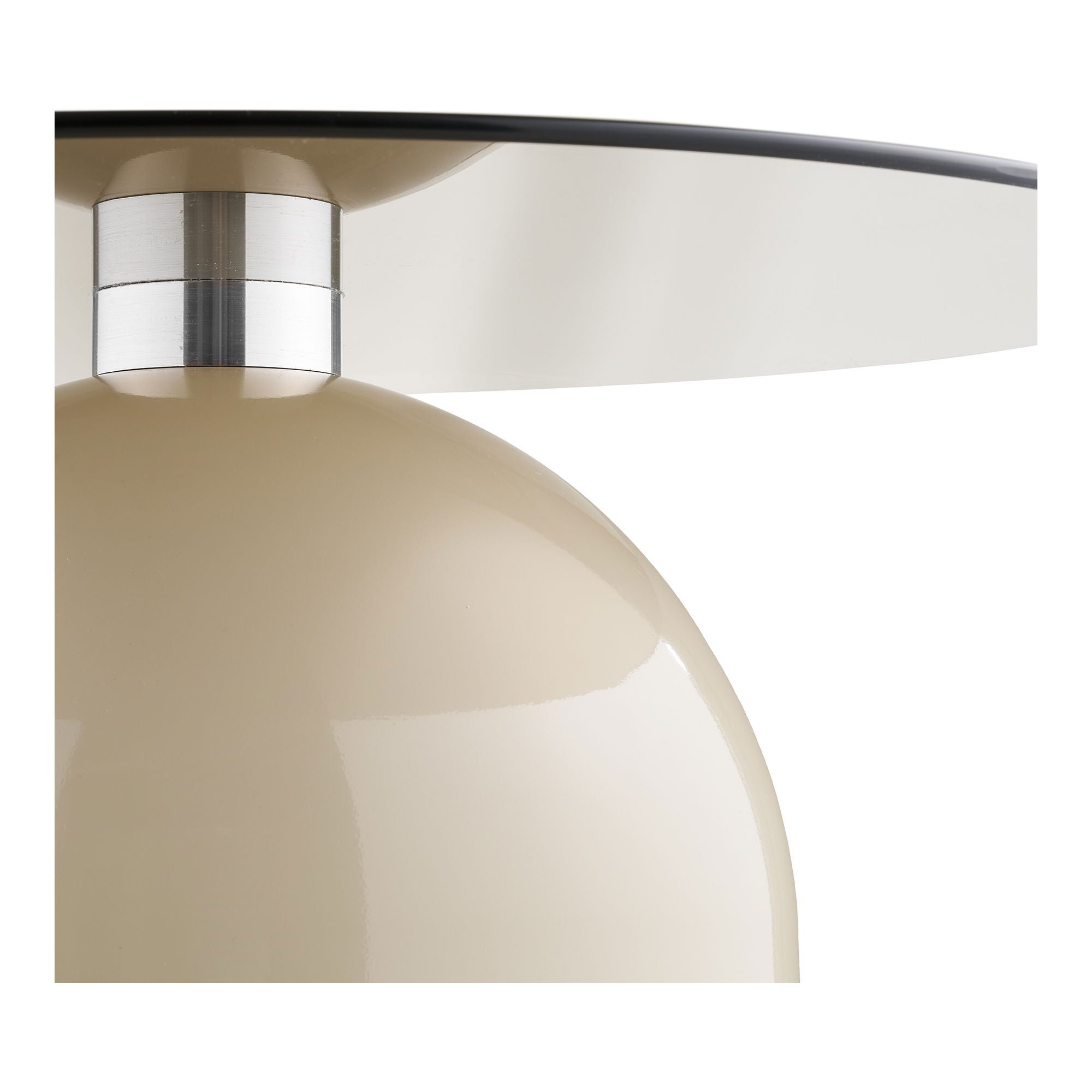 Klub stolić Ravello, Materijal: Metal i Kaljeno Staklo