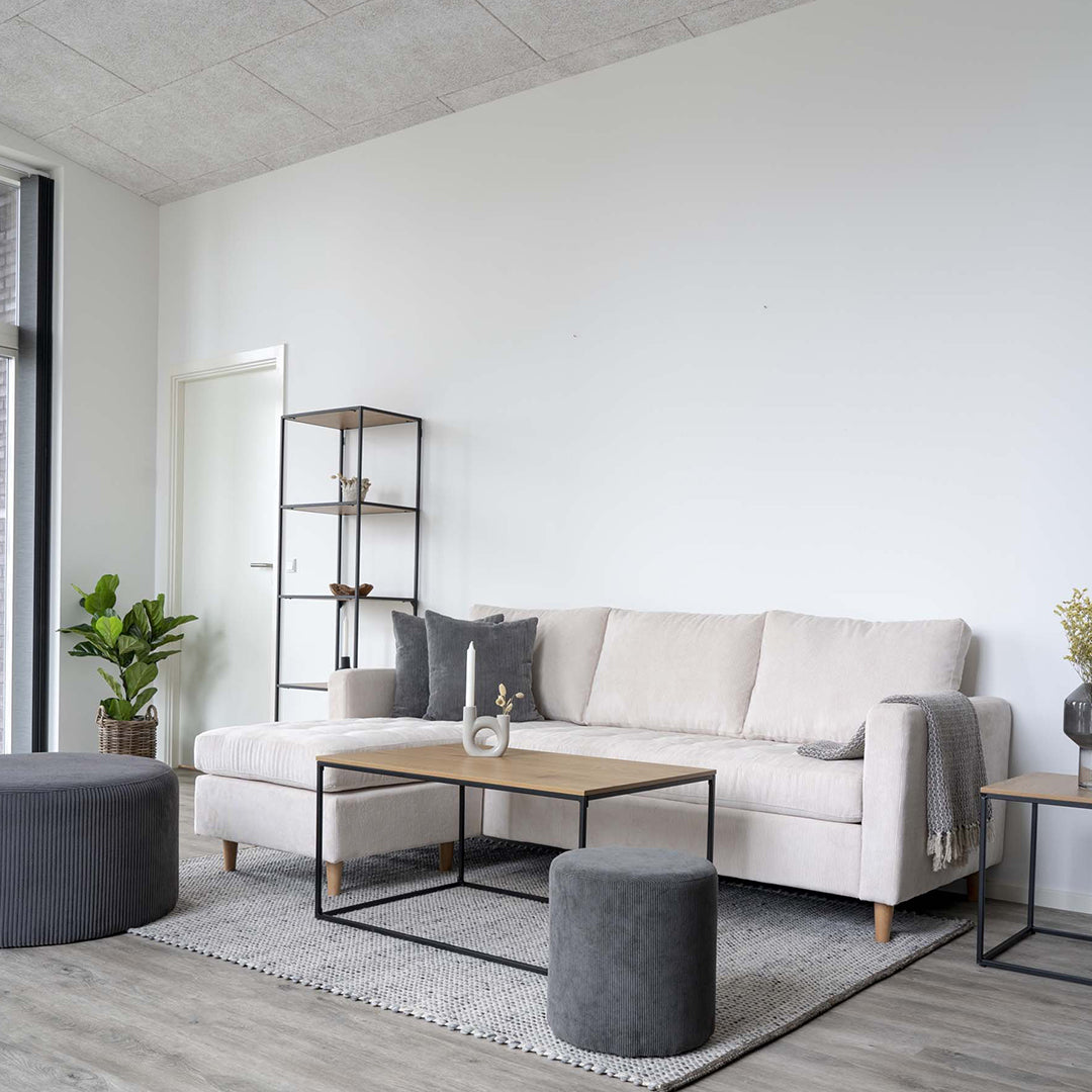 Klub stolić Vita, Materijal: Iverica/Čelik