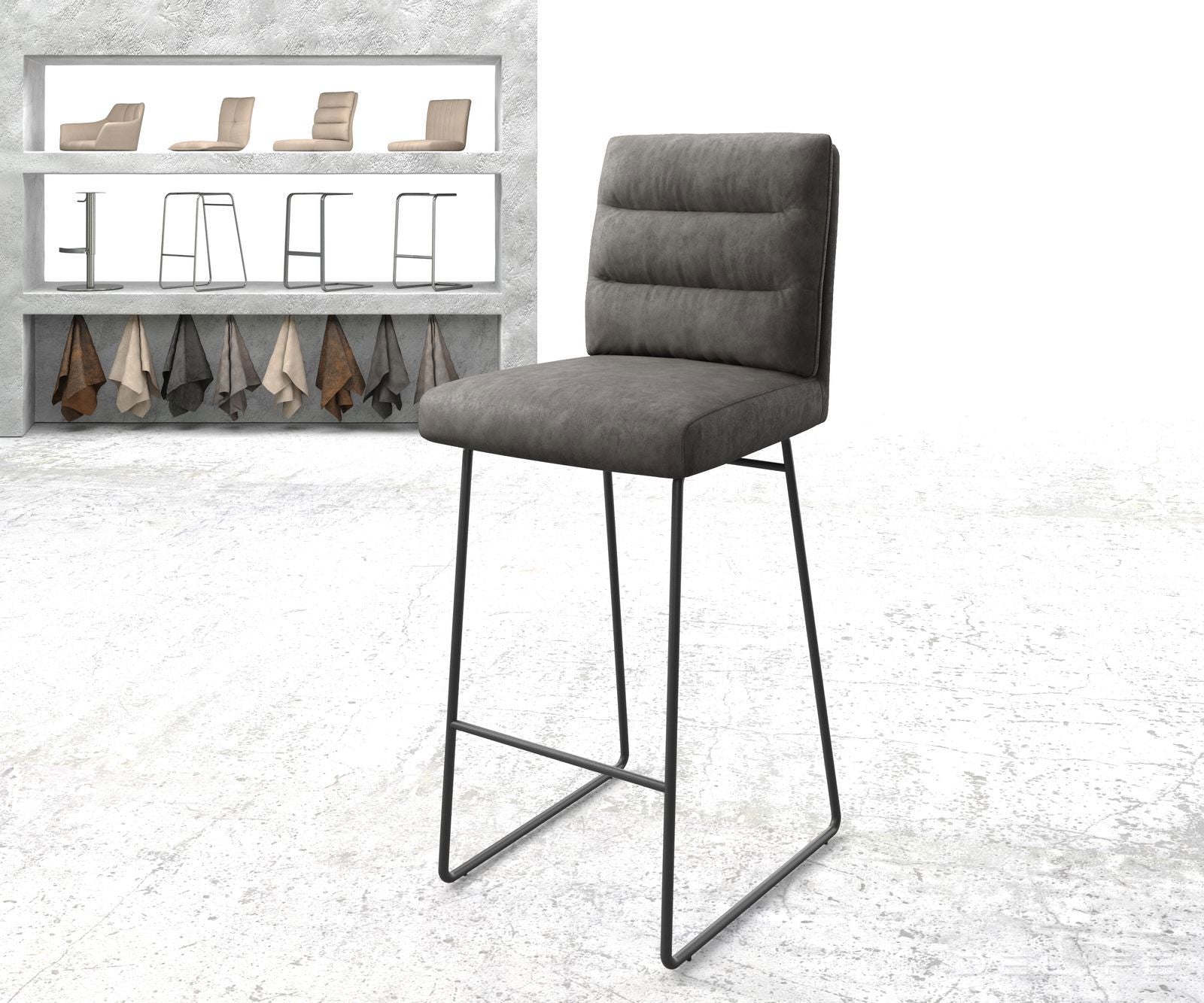 Barska stolica Pela, Materijal: Mikrofibra