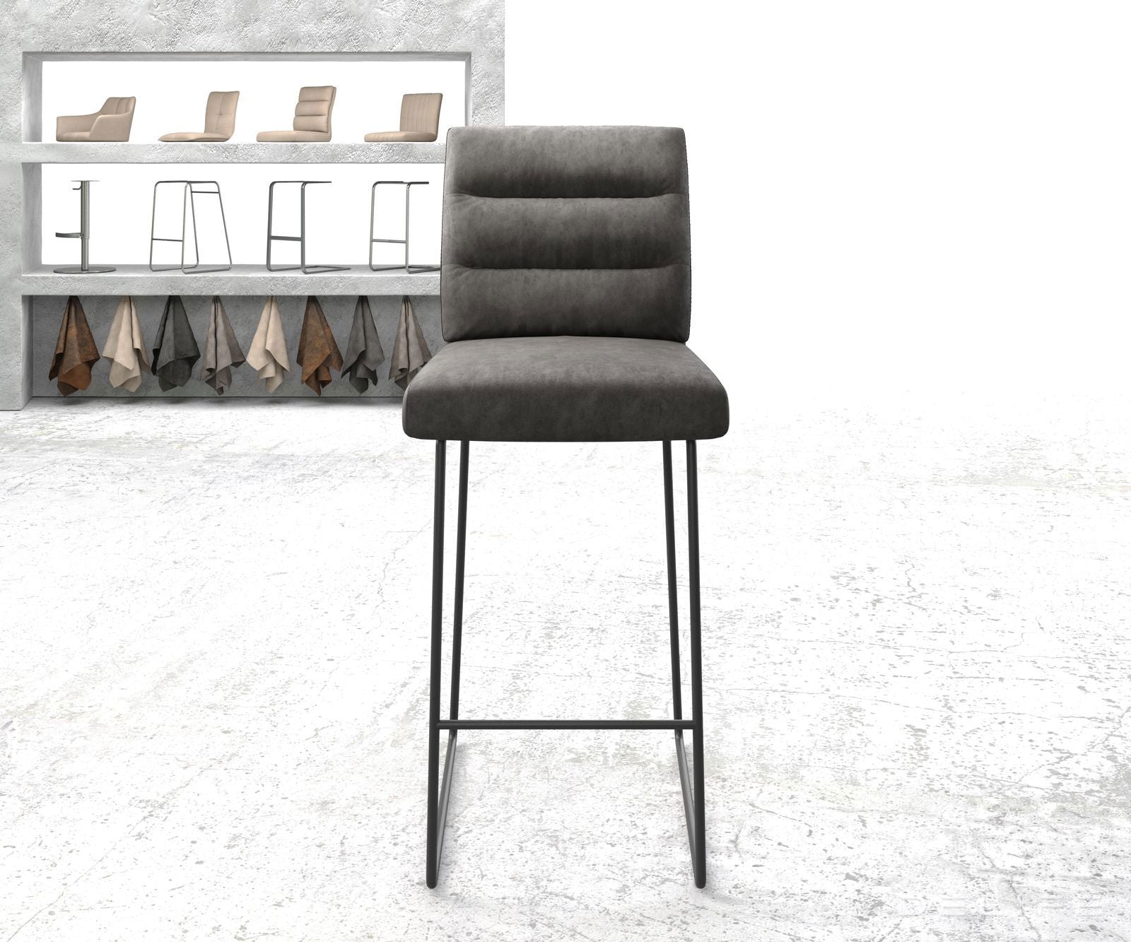 Barska stolica Pela, Materijal: Mikrofibra