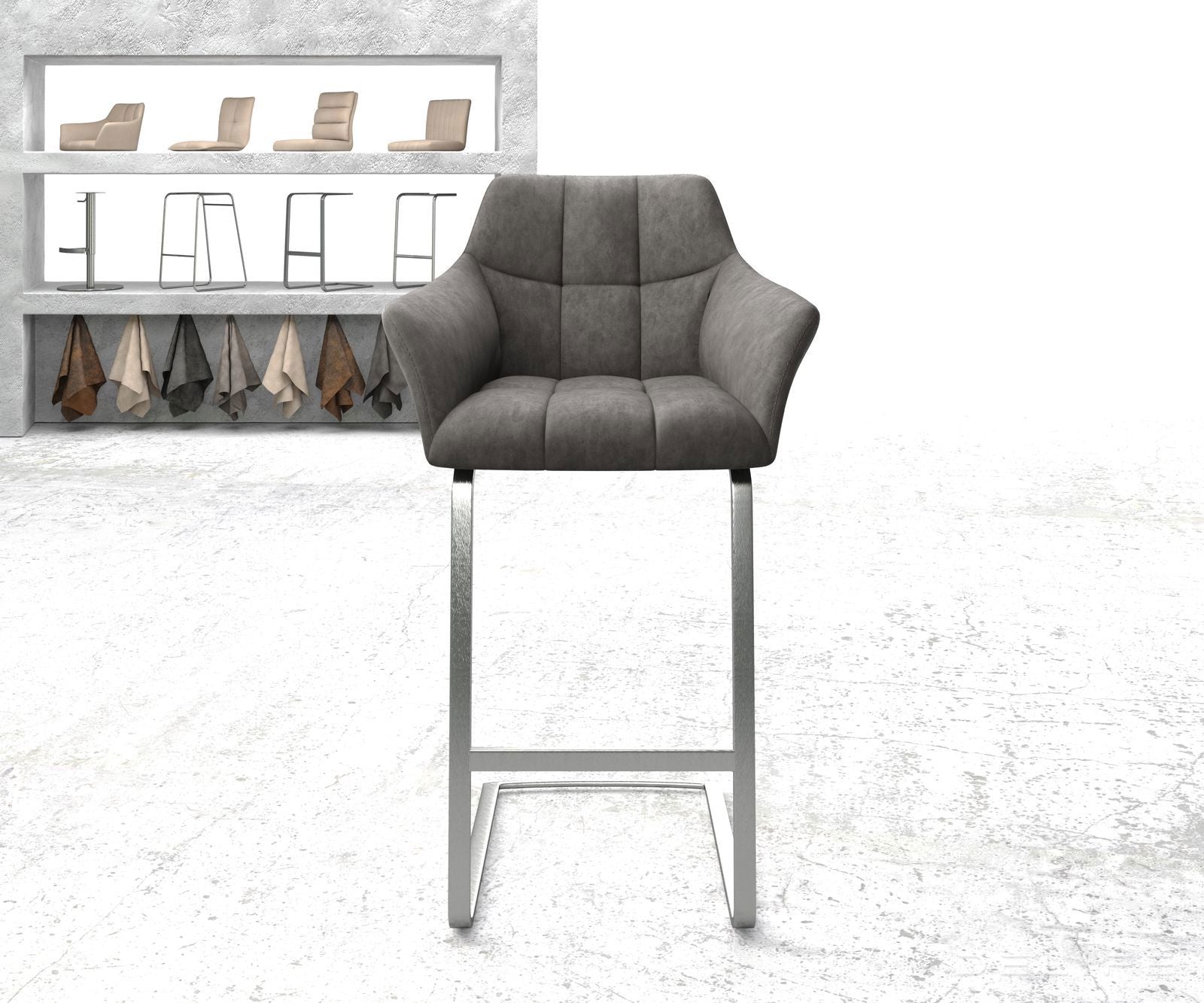 Barska stolica Yulo, Materijal: Mikrofibra