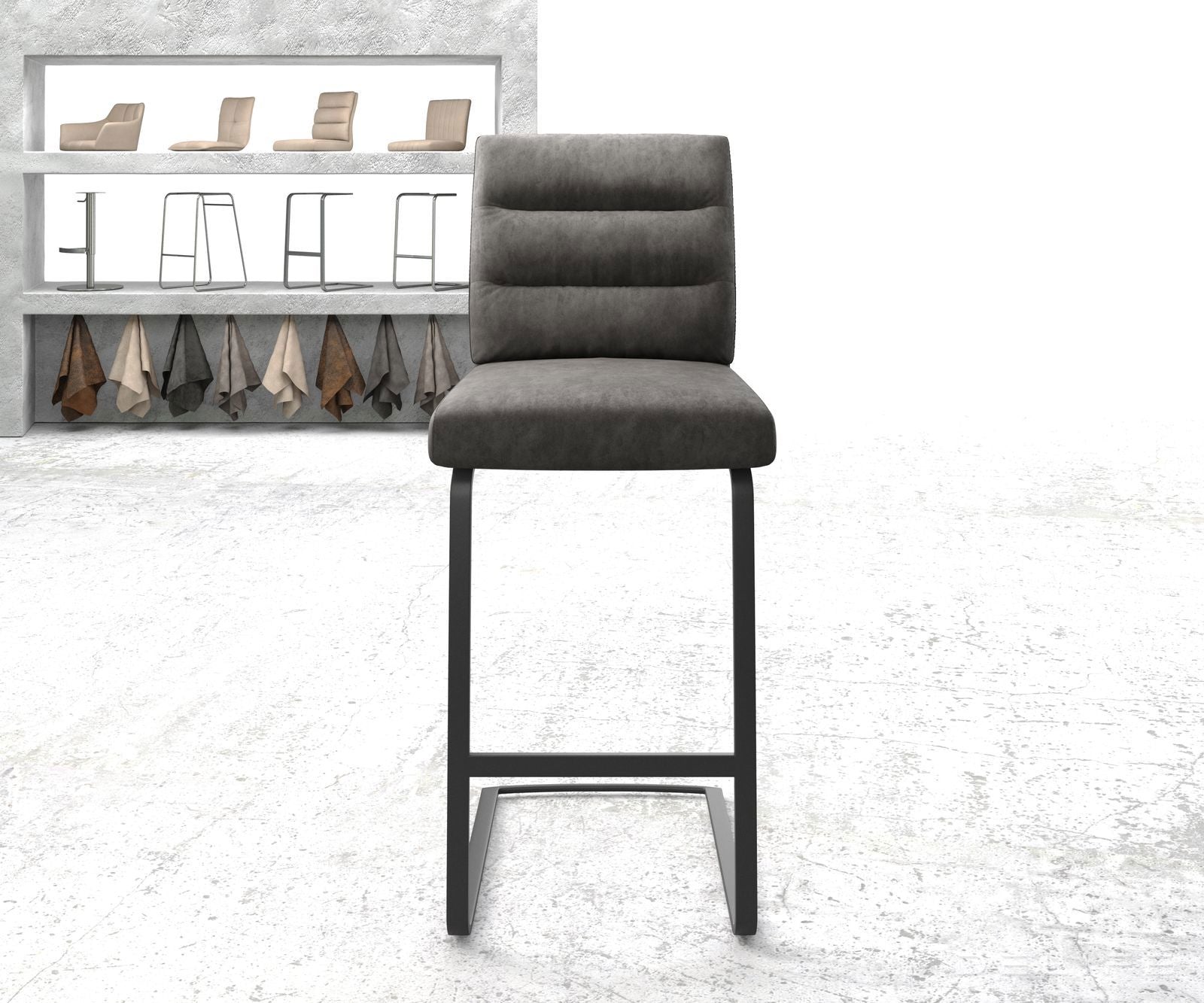 Barska stolica Pela, Materijal: Mikrofibra