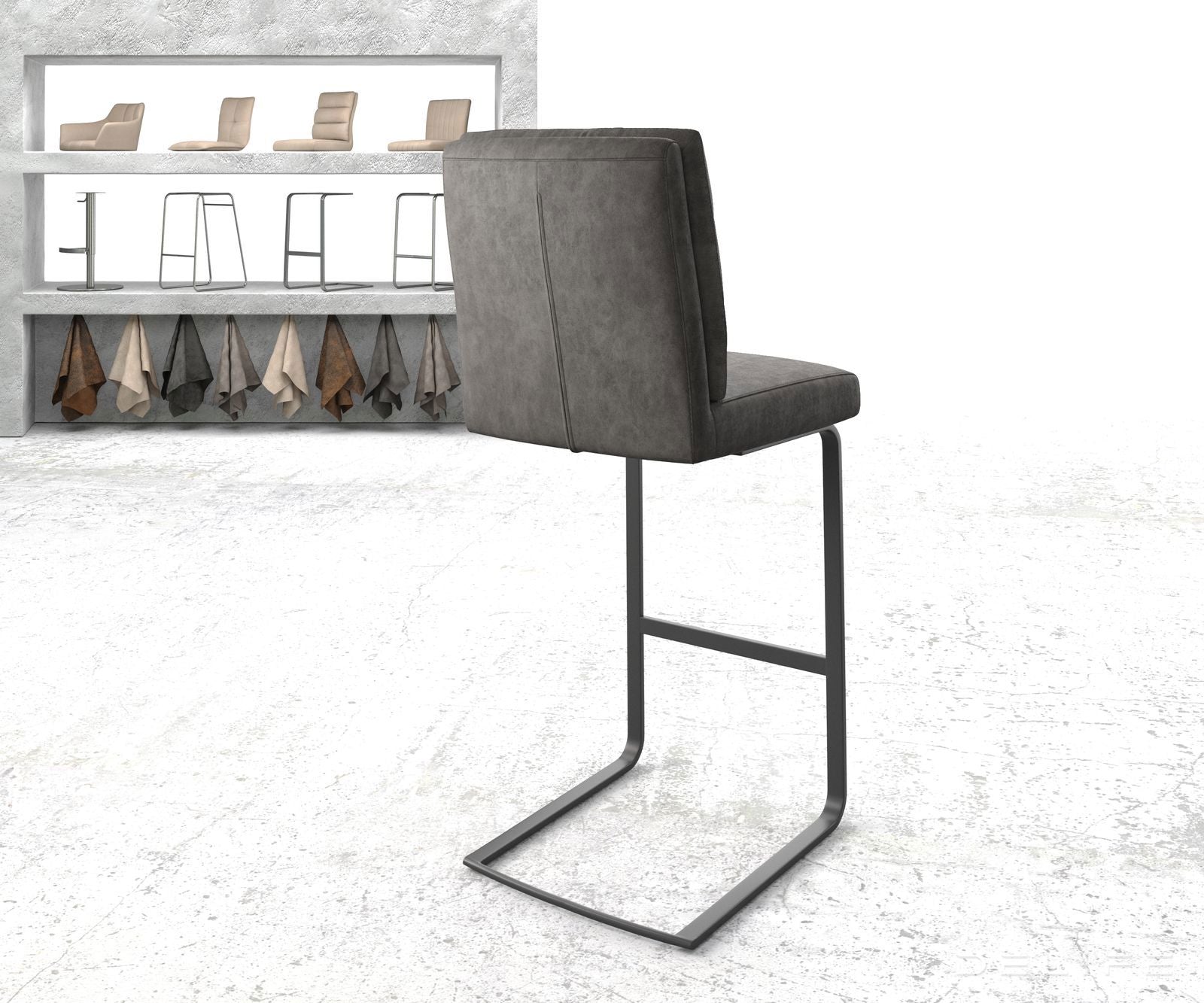 Barska stolica Pela, Materijal: Mikrofibra