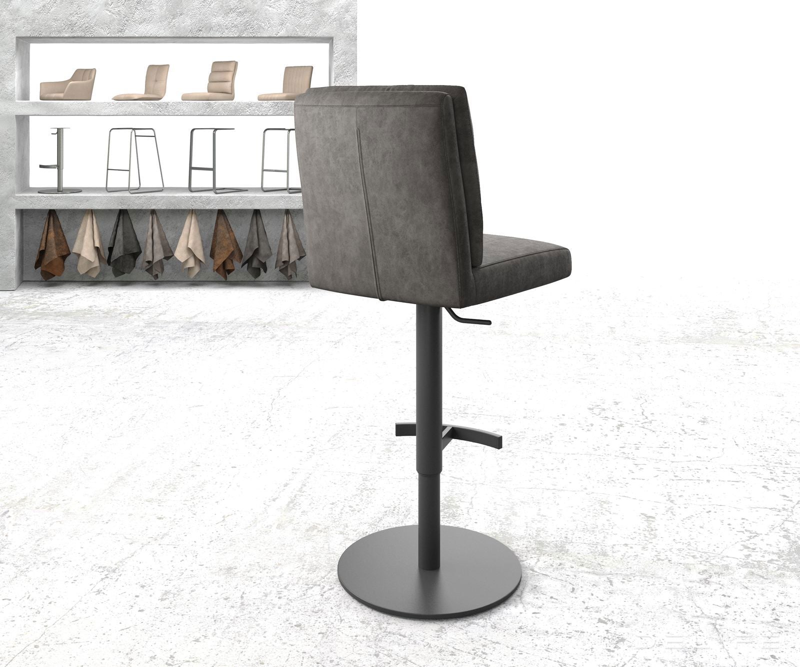 Barska stolica Pela, Materijal: Mikrofibra