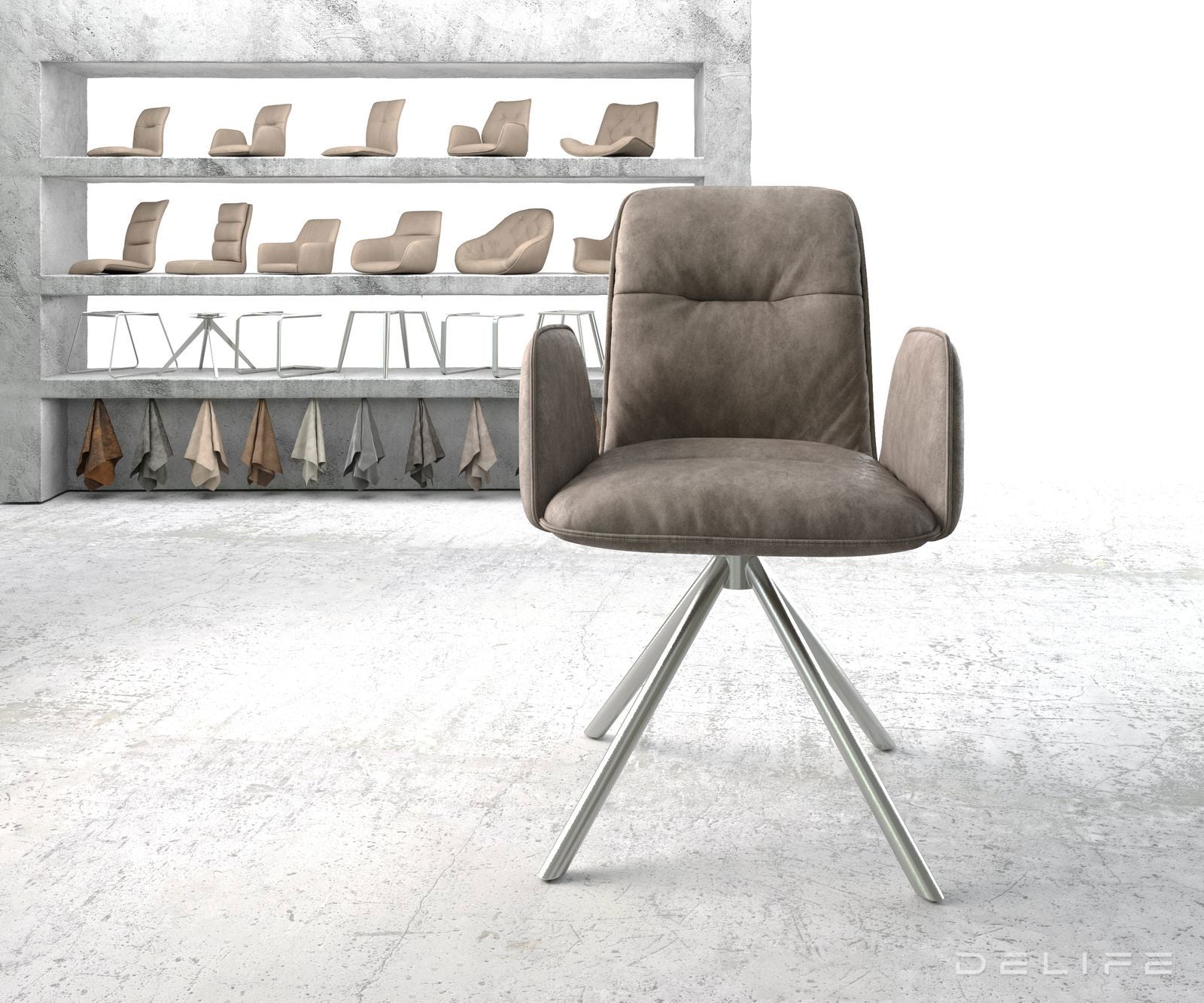 Blagovaonska stolica Vinja, Materijal: Mikrofibra