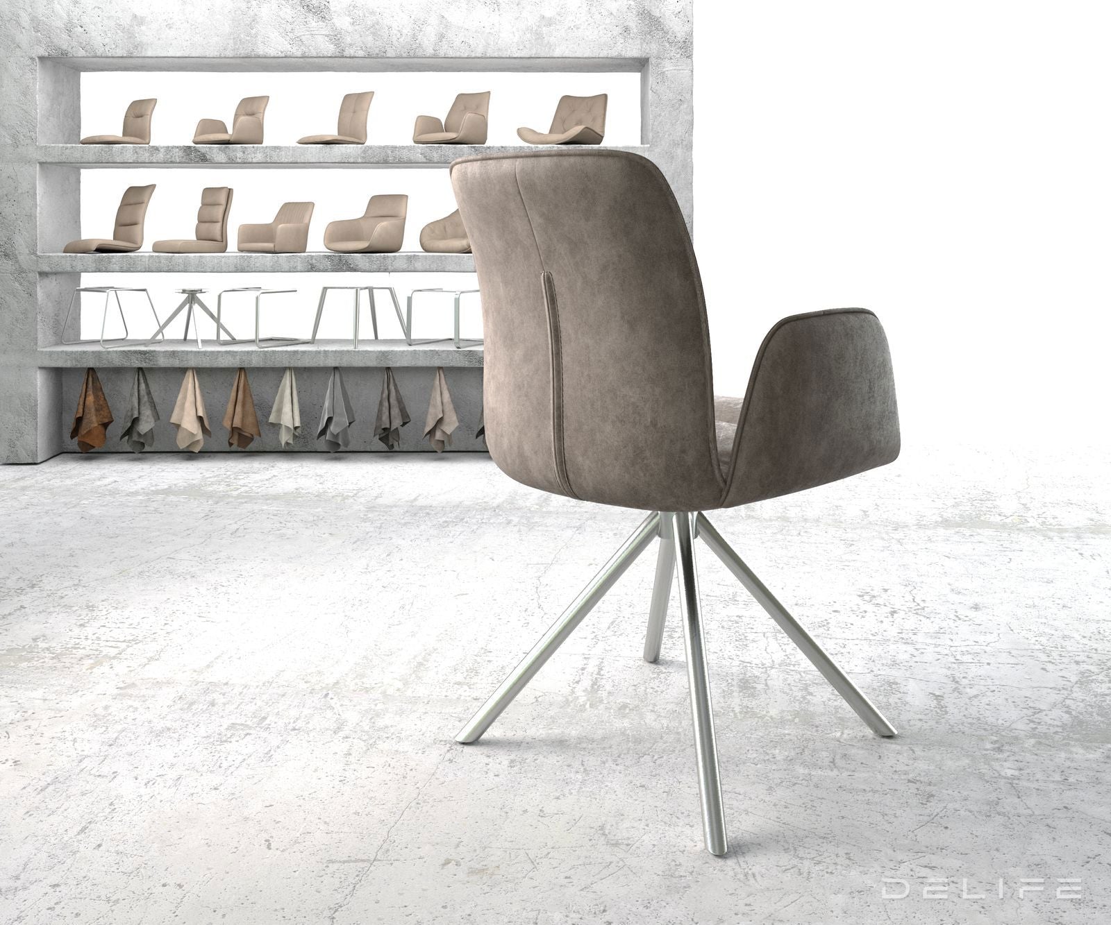 Blagovaonska stolica Vinja, Materijal: Mikrofibra