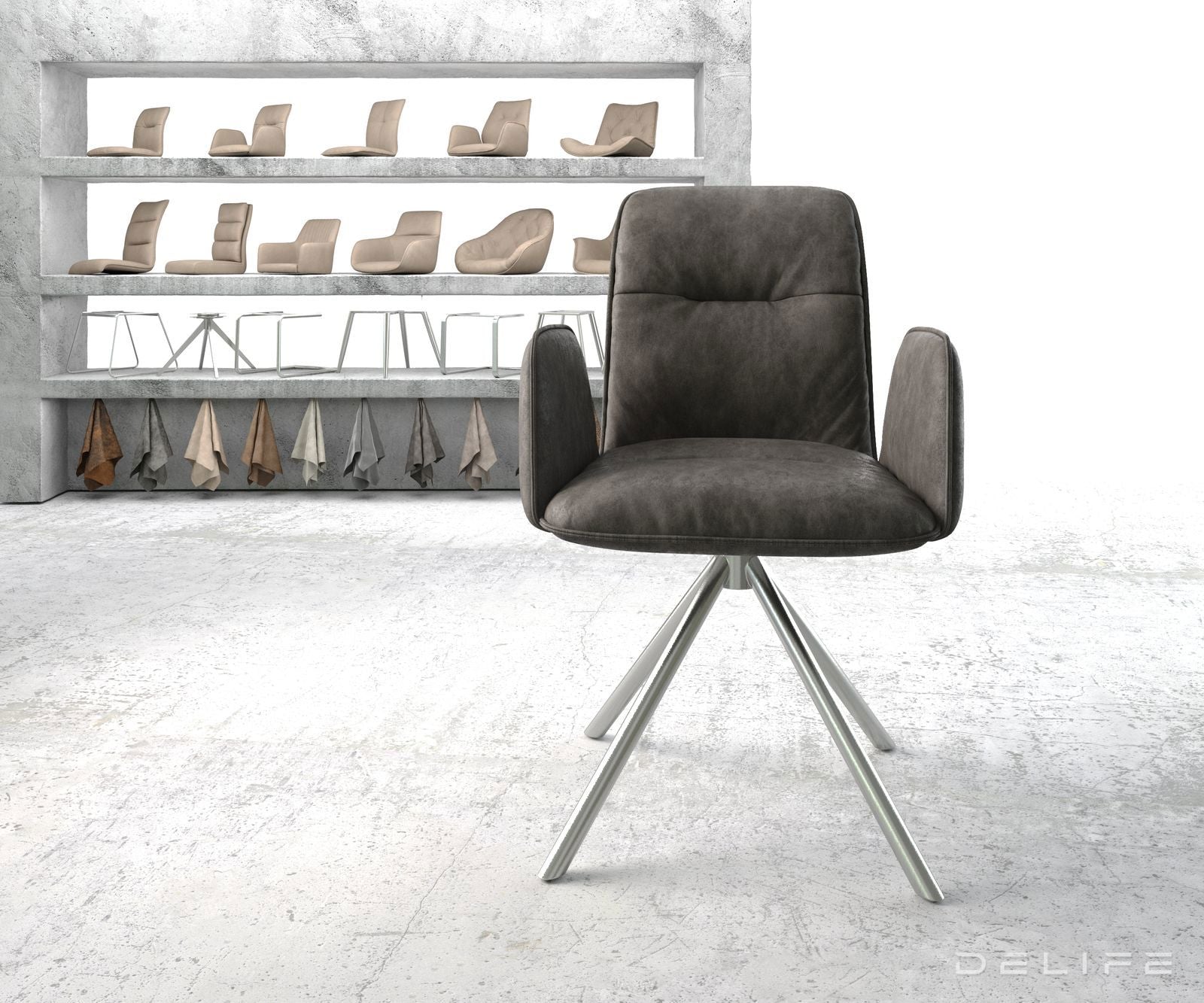 Blagovaonska stolica Vinja, Materijal: Mikrofibra