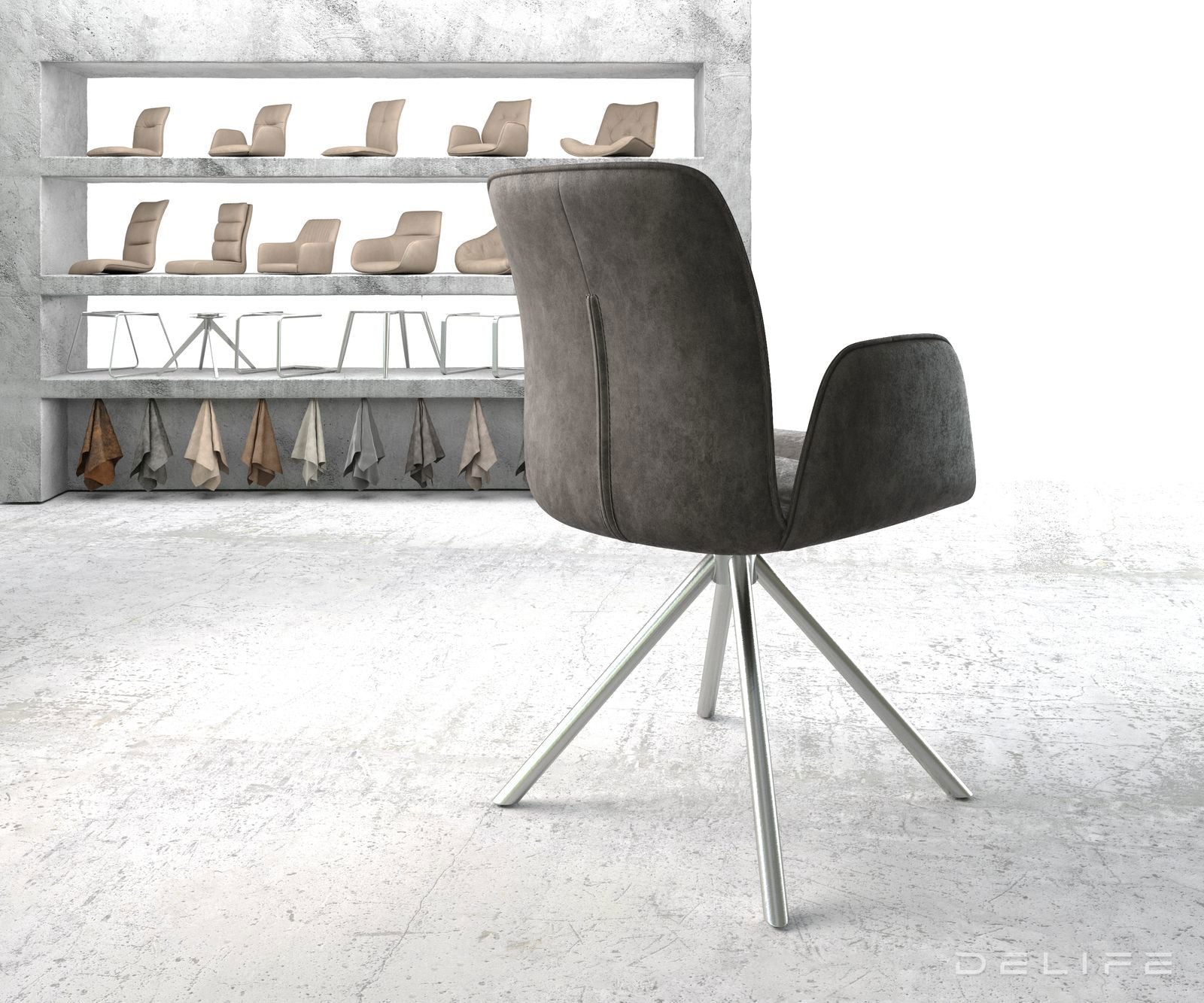 Blagovaonska stolica Vinja, Materijal: Mikrofibra