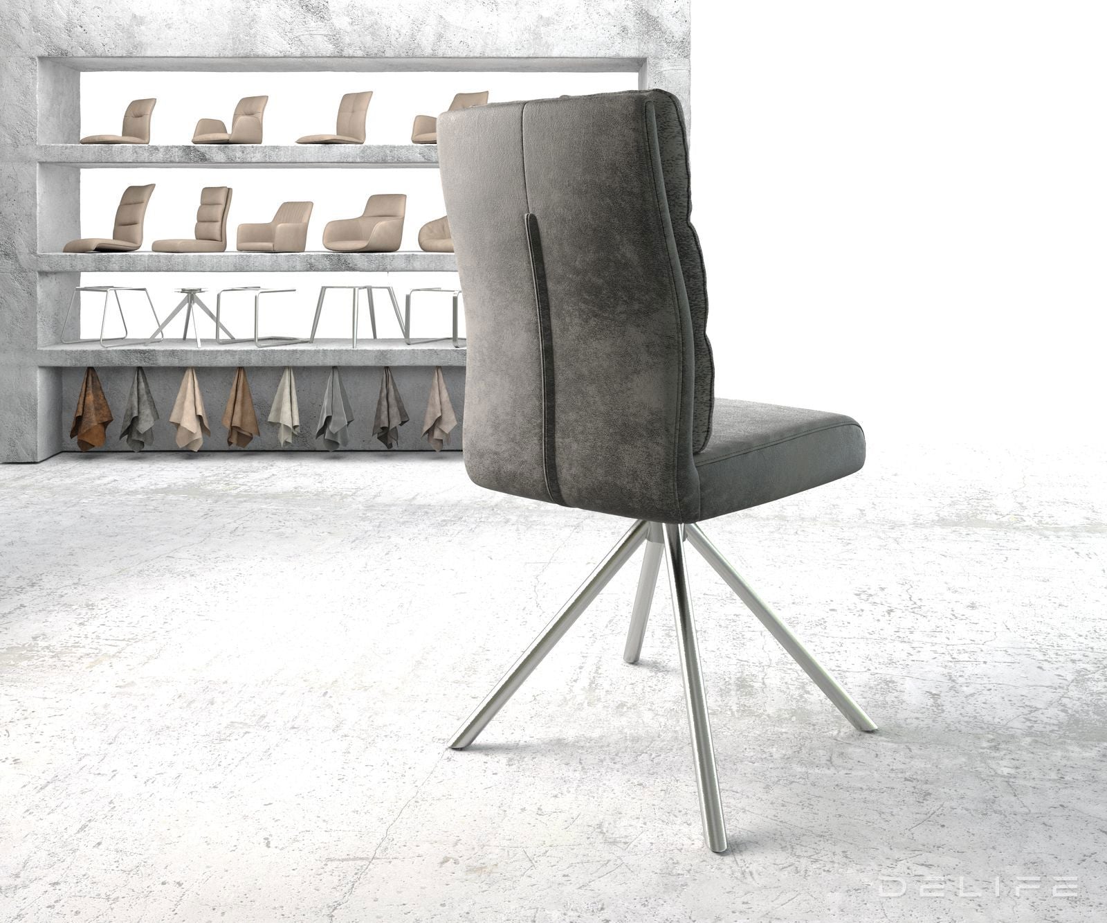 Blagovaonska stolica Pela, Materijal: Mikrofibra