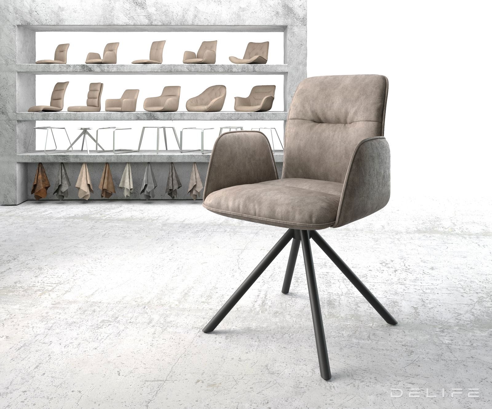 Blagovaonska stolica Vinja, Materijal: Mikrofibra