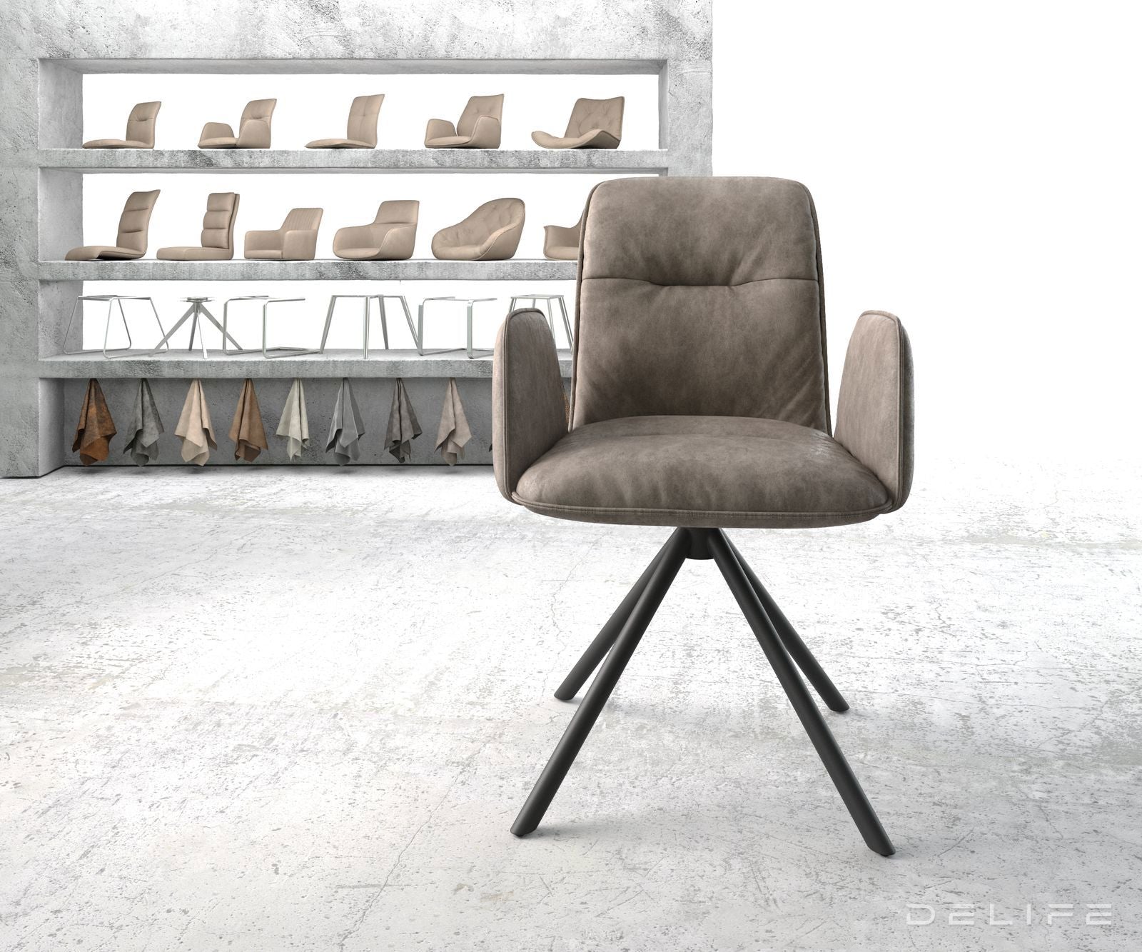 Blagovaonska stolica Vinja, Materijal: Mikrofibra