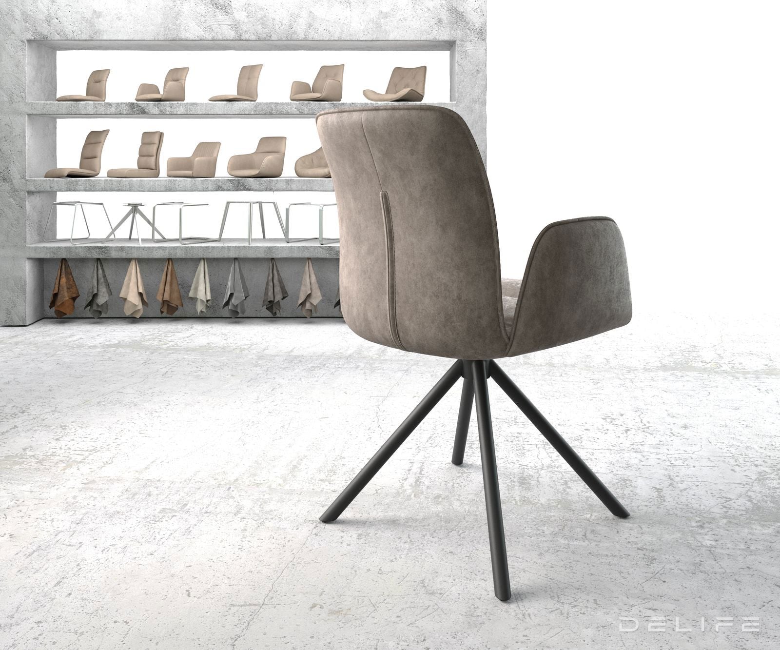 Blagovaonska stolica Vinja, Materijal: Mikrofibra