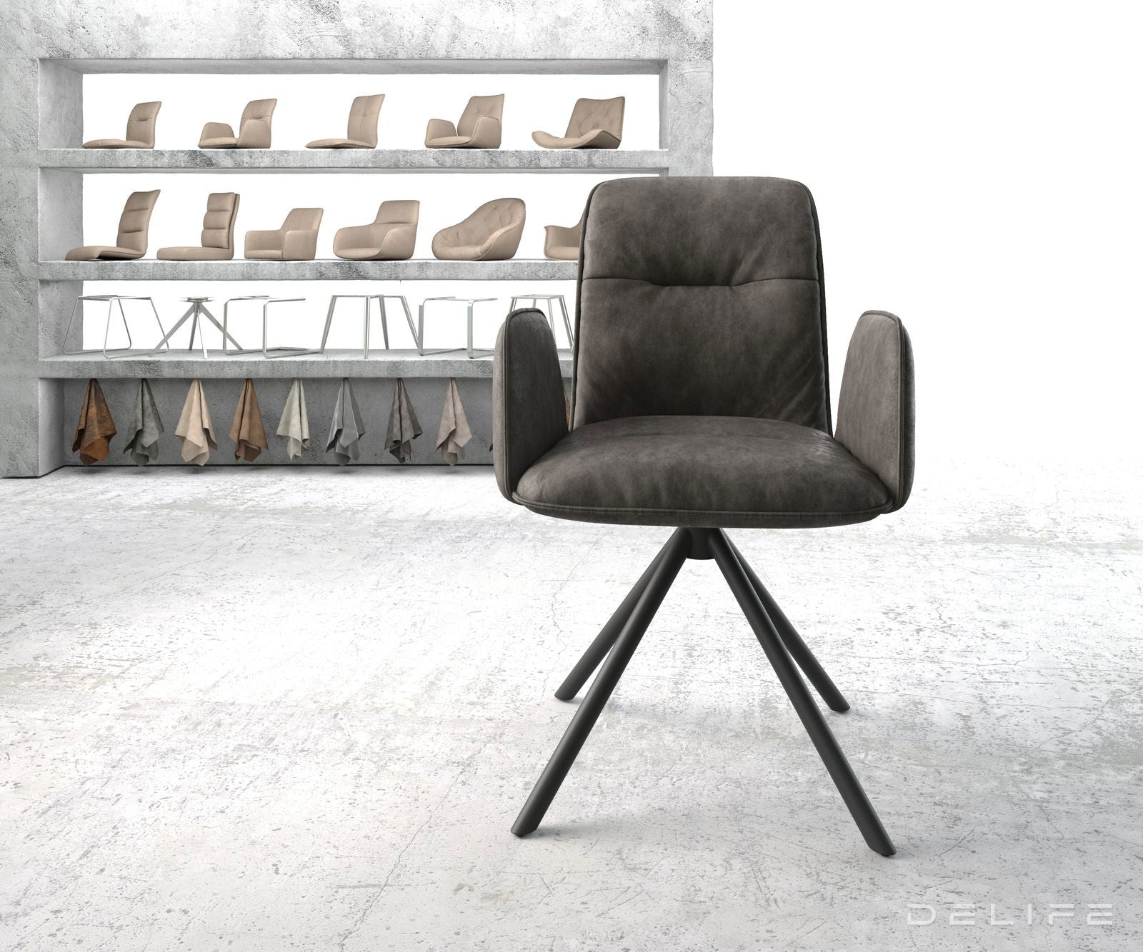 Blagovaonska stolica Vinja, Materijal: Mikrofibra