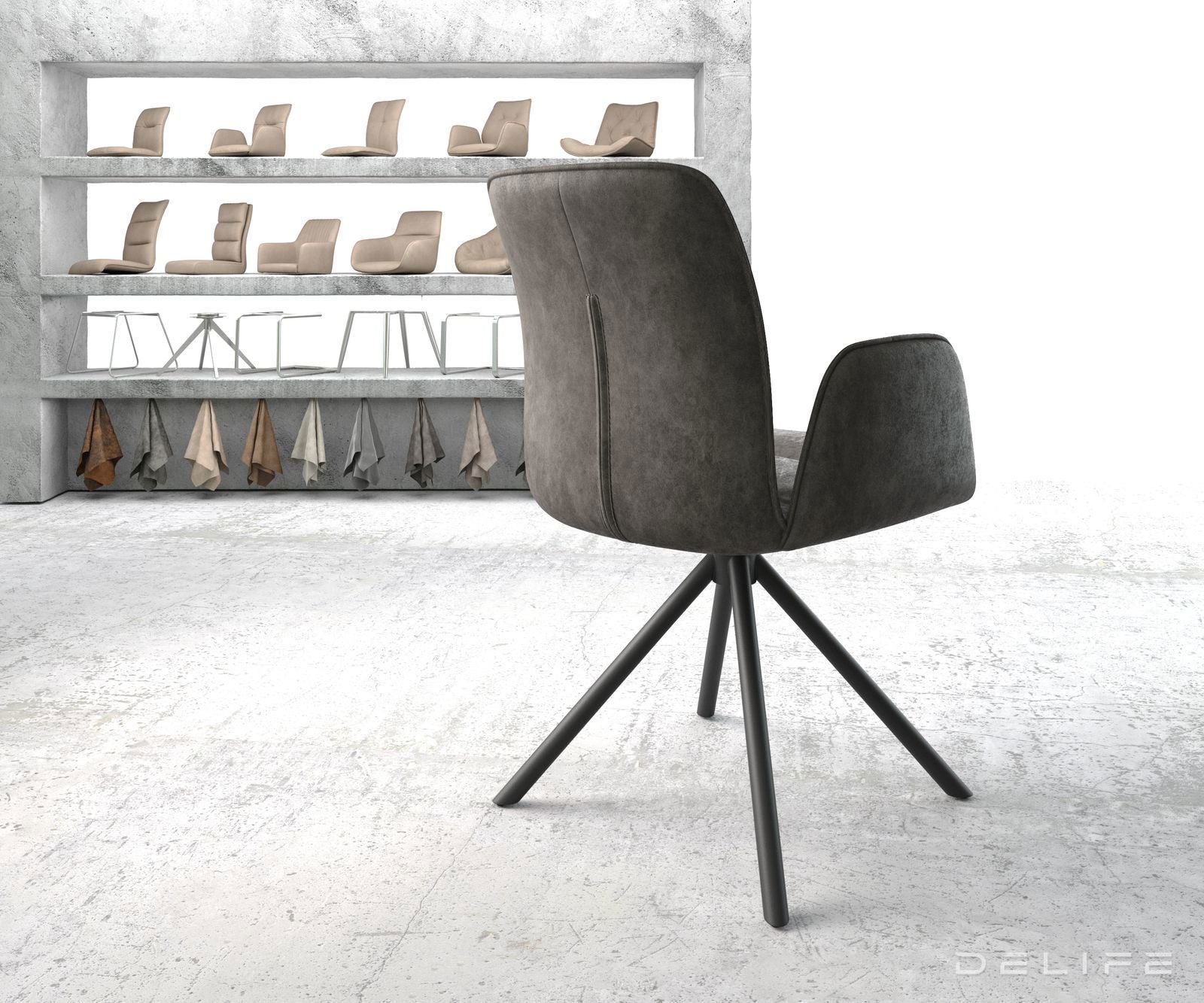 Blagovaonska stolica Vinja, Materijal: Mikrofibra