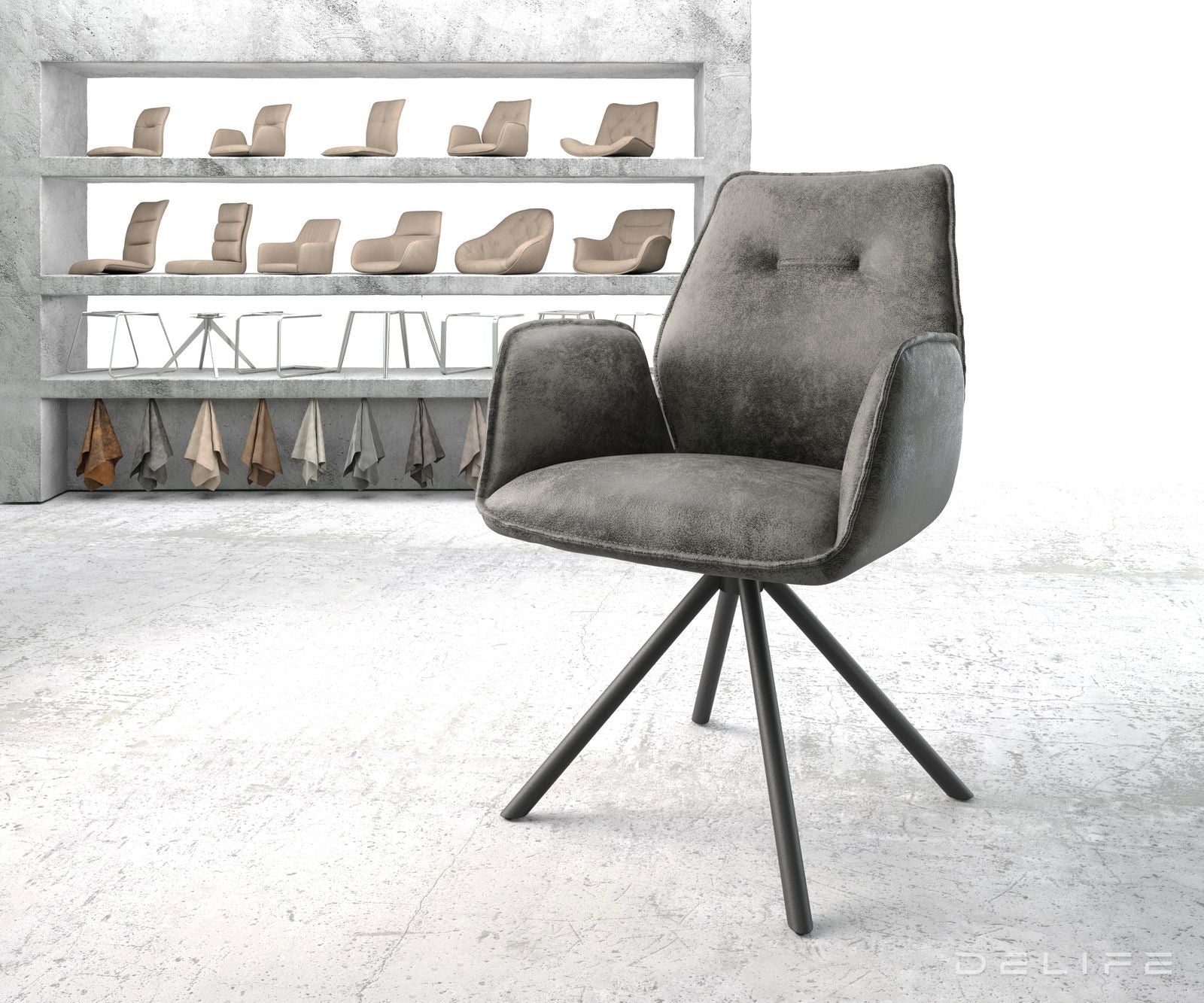 Blagovaonska stolica Zoa, Materijal: Mikrofibra