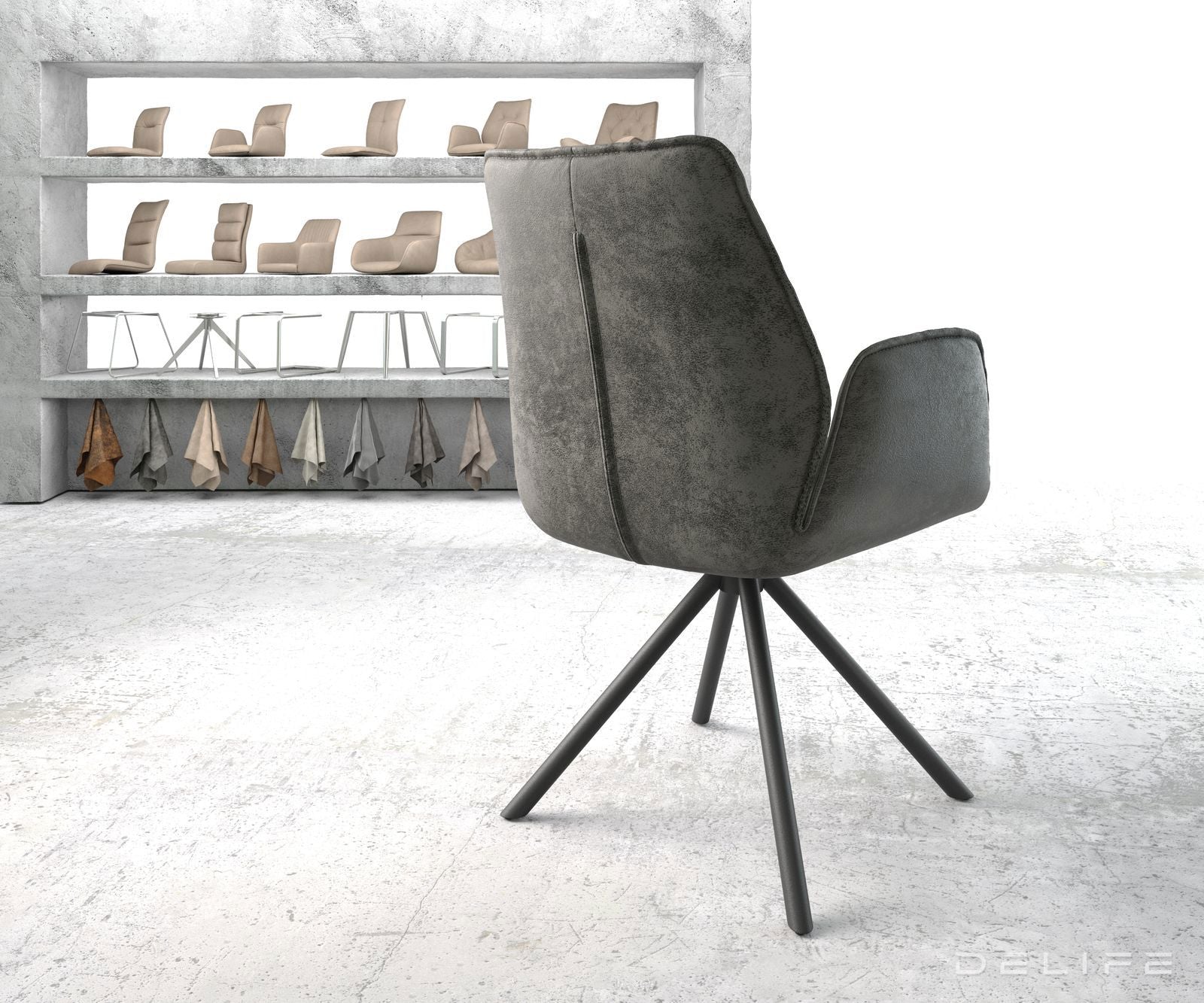 Blagovaonska stolica Zoa, Materijal: Mikrofibra