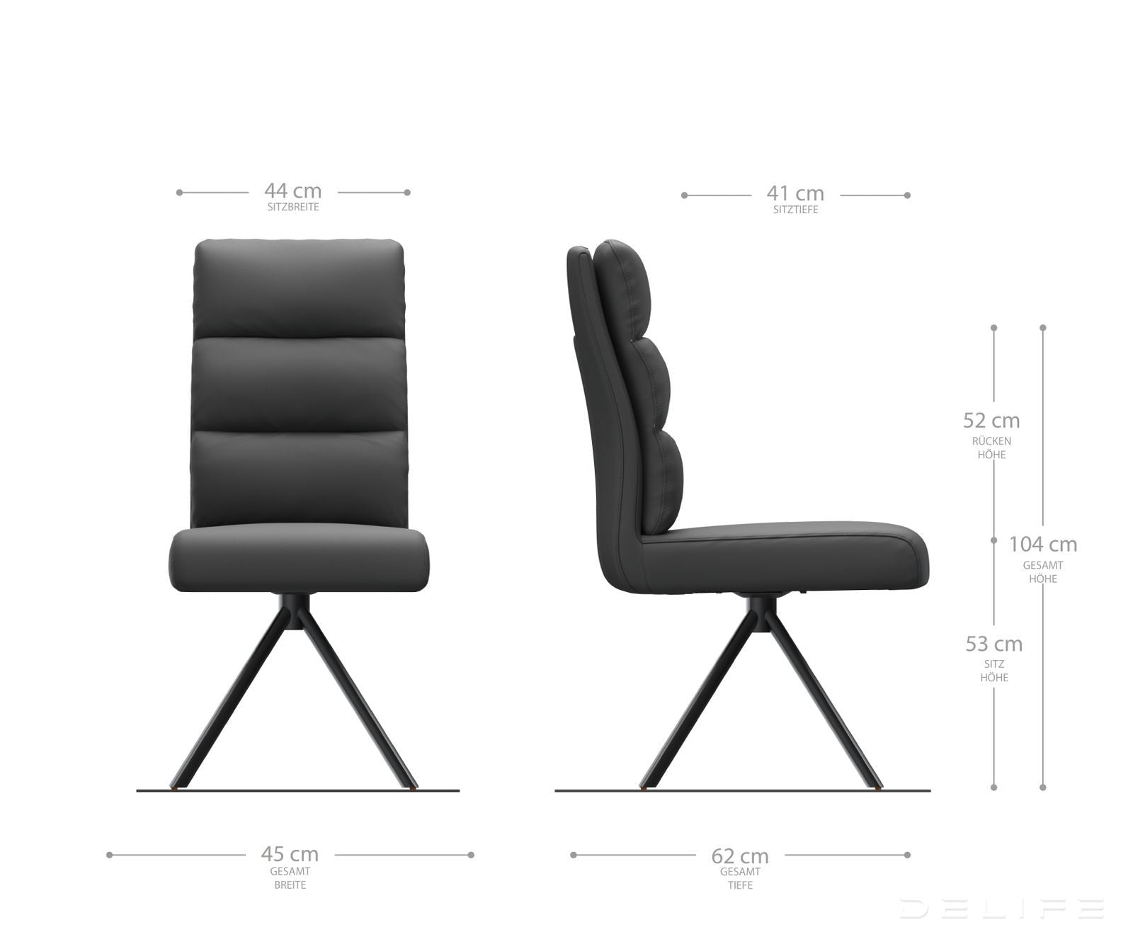 Blagovaonska stolica Pela, Materijal: Mikrofibra