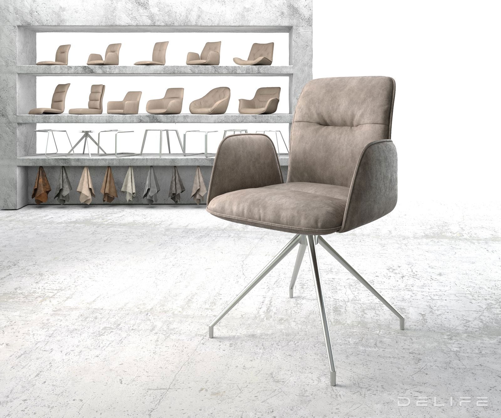 Blagovaonska stolica Vinja, Materijal: Mikrofibra