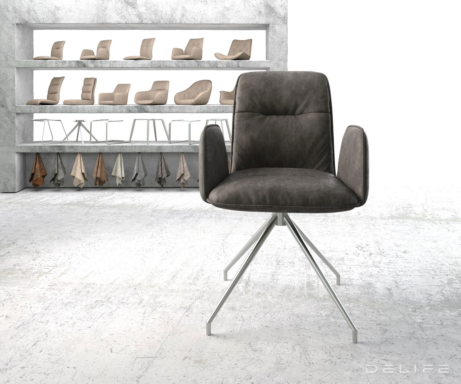 Blagovaonska stolica Vinja, Materijal: Mikrofibra