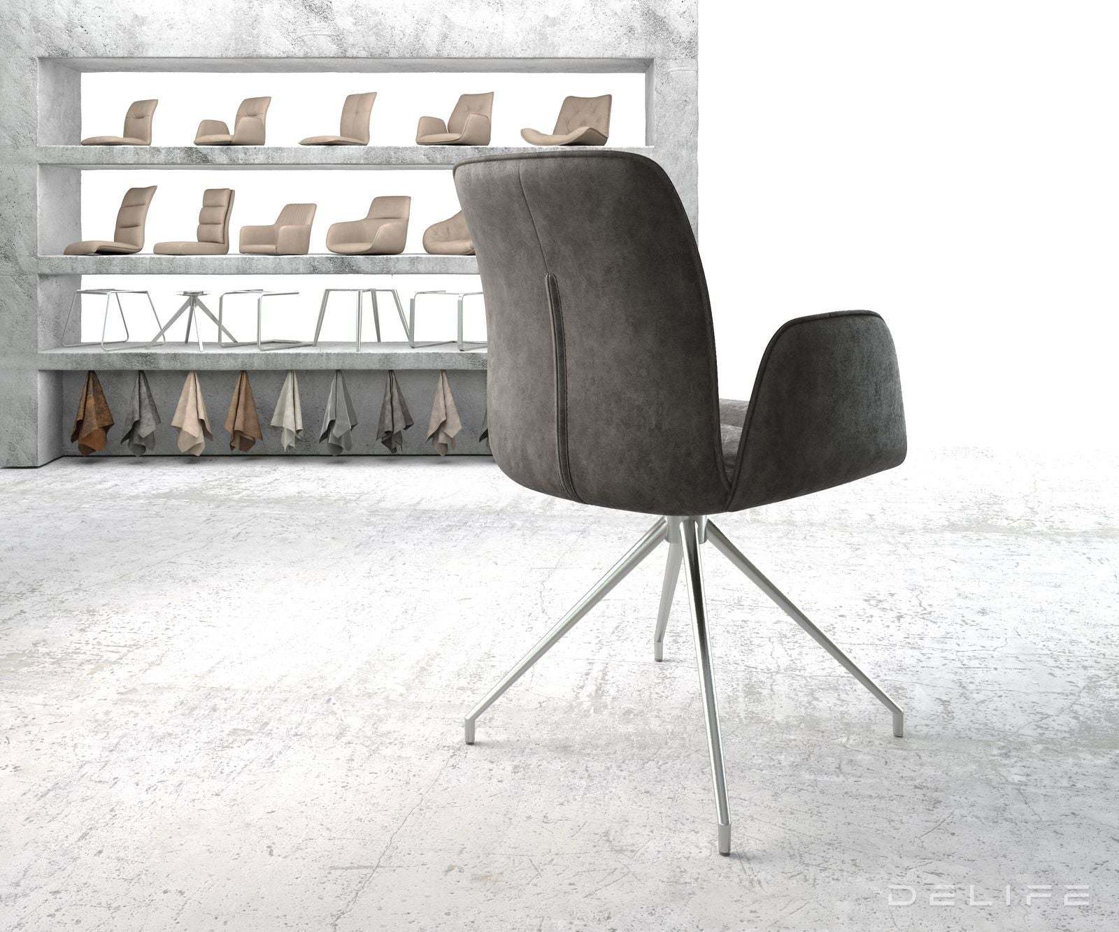 Blagovaonska stolica Vinja, Materijal: Mikrofibra