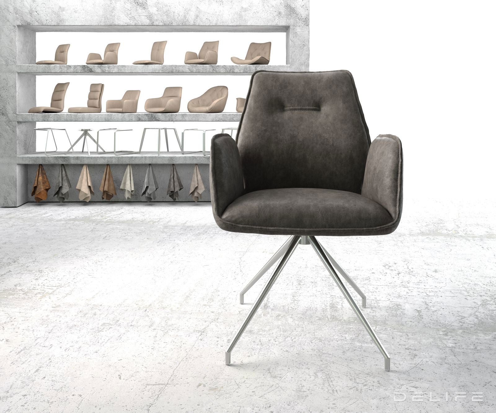 Blagovaonska stolica Zoa, Materijal: Mikrofibra