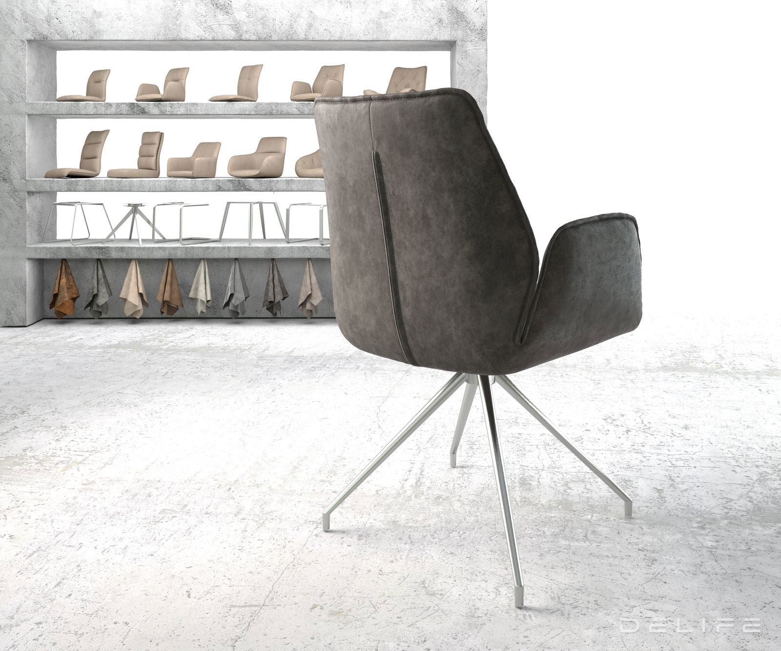 Blagovaonska stolica Zoa, Materijal: Mikrofibra