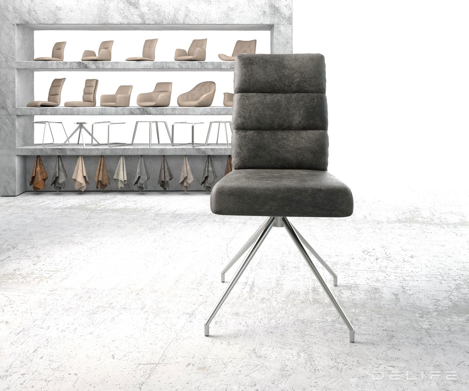 Blagovaonska stolica Pela, Materijal: Mikrofibra