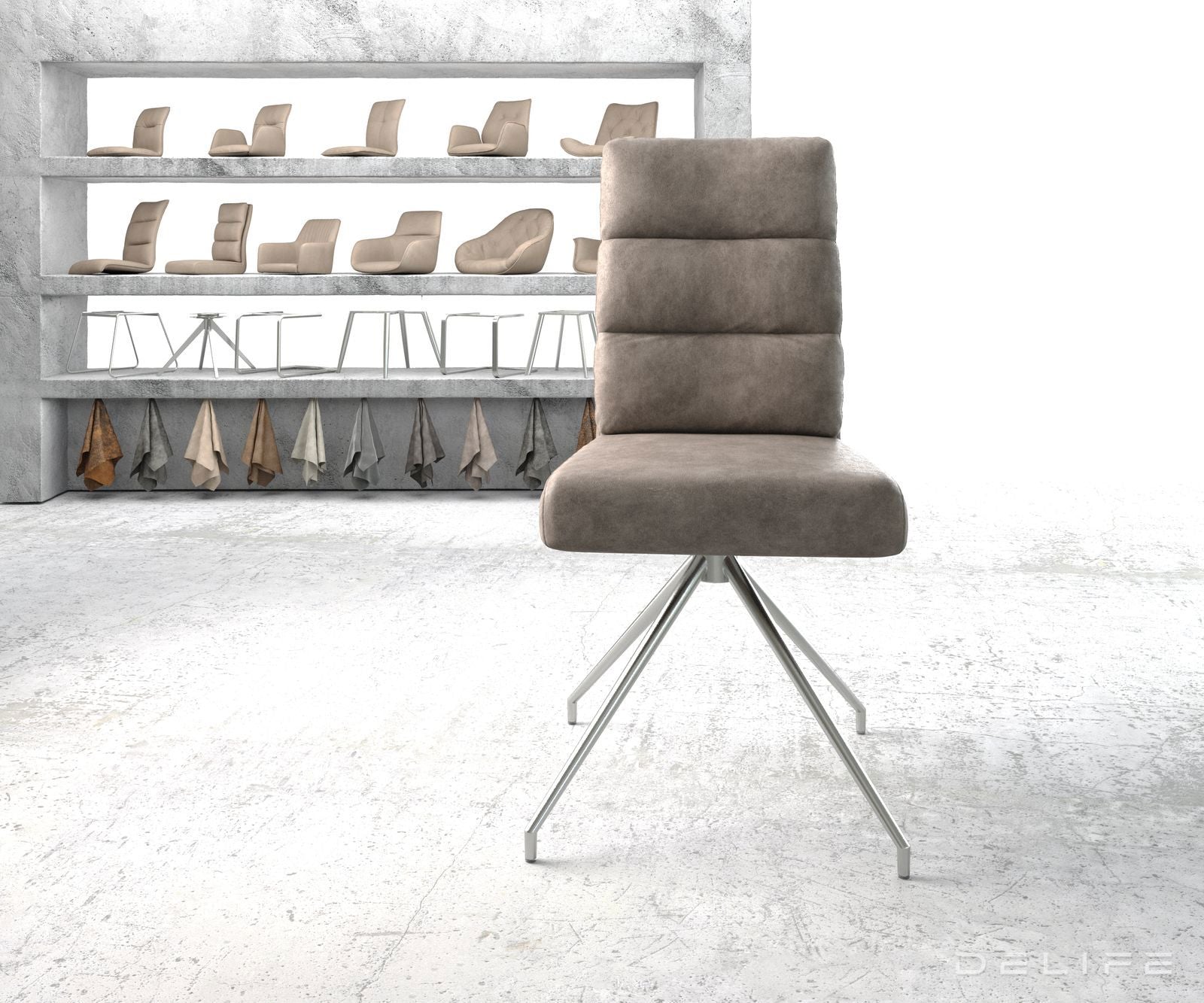 Blagovaonska stolica Pela, Materijal: Mikrofibra