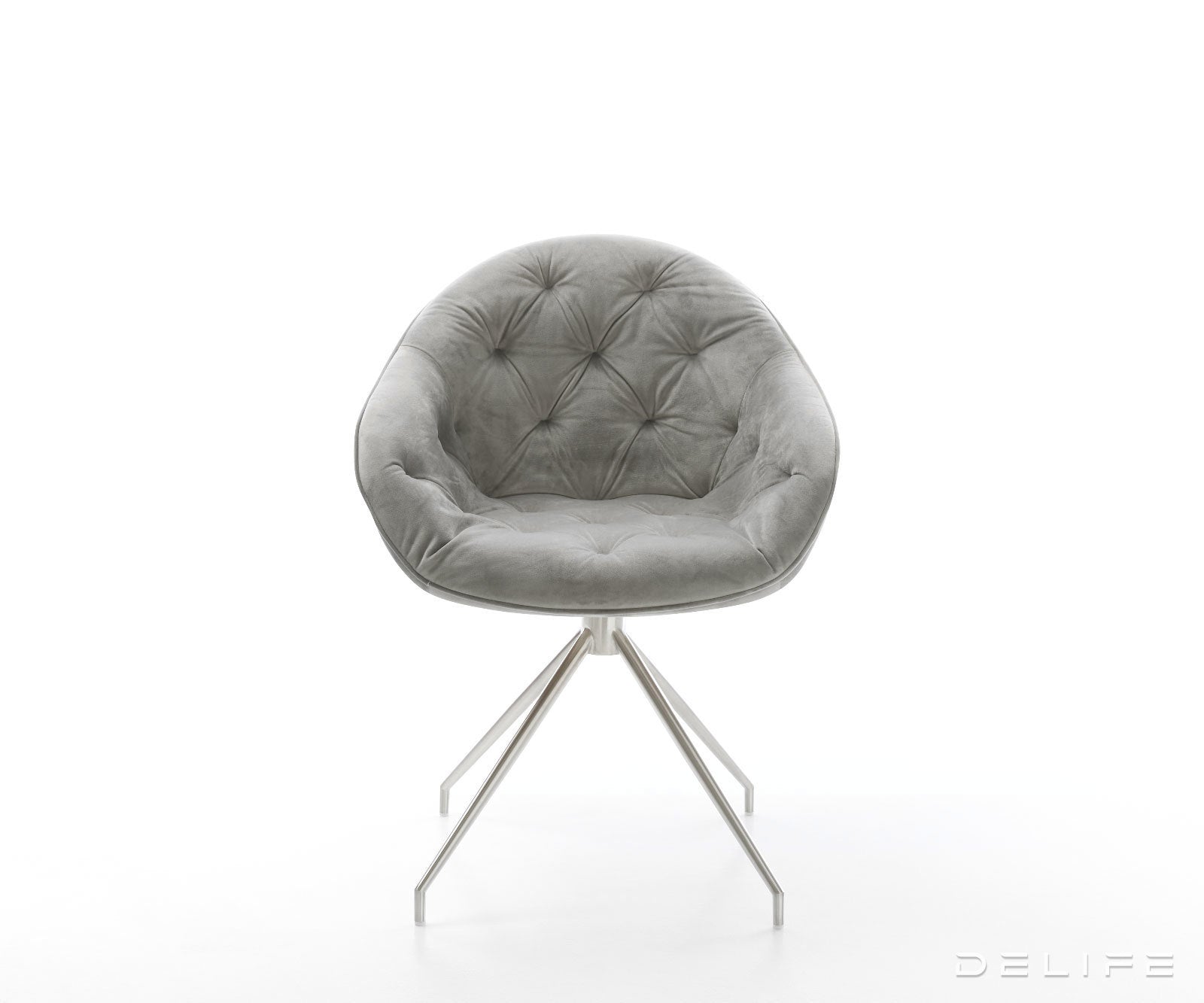 Blagovaonska stolica Gaio, Materijal: Baršun