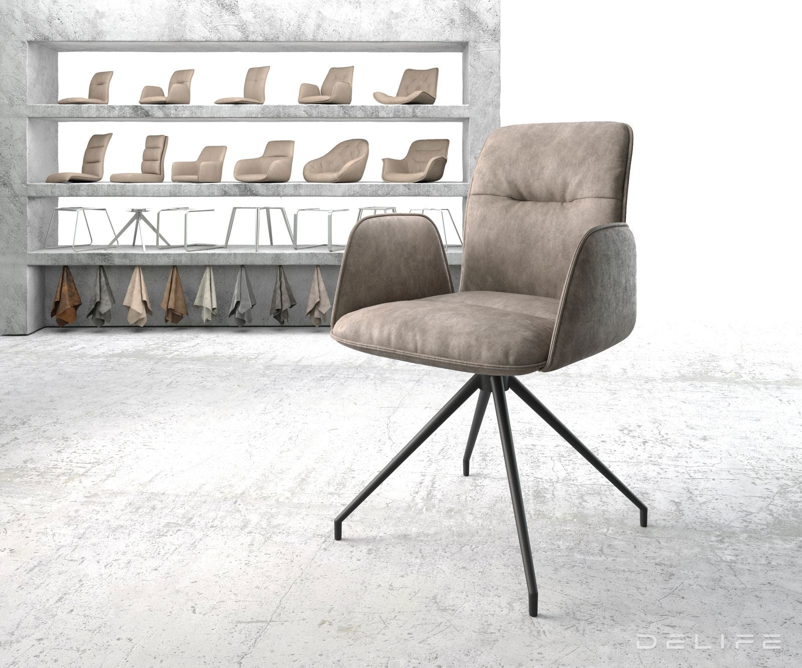 Blagovaonska stolica Vinja, Materijal: Mikrofibra