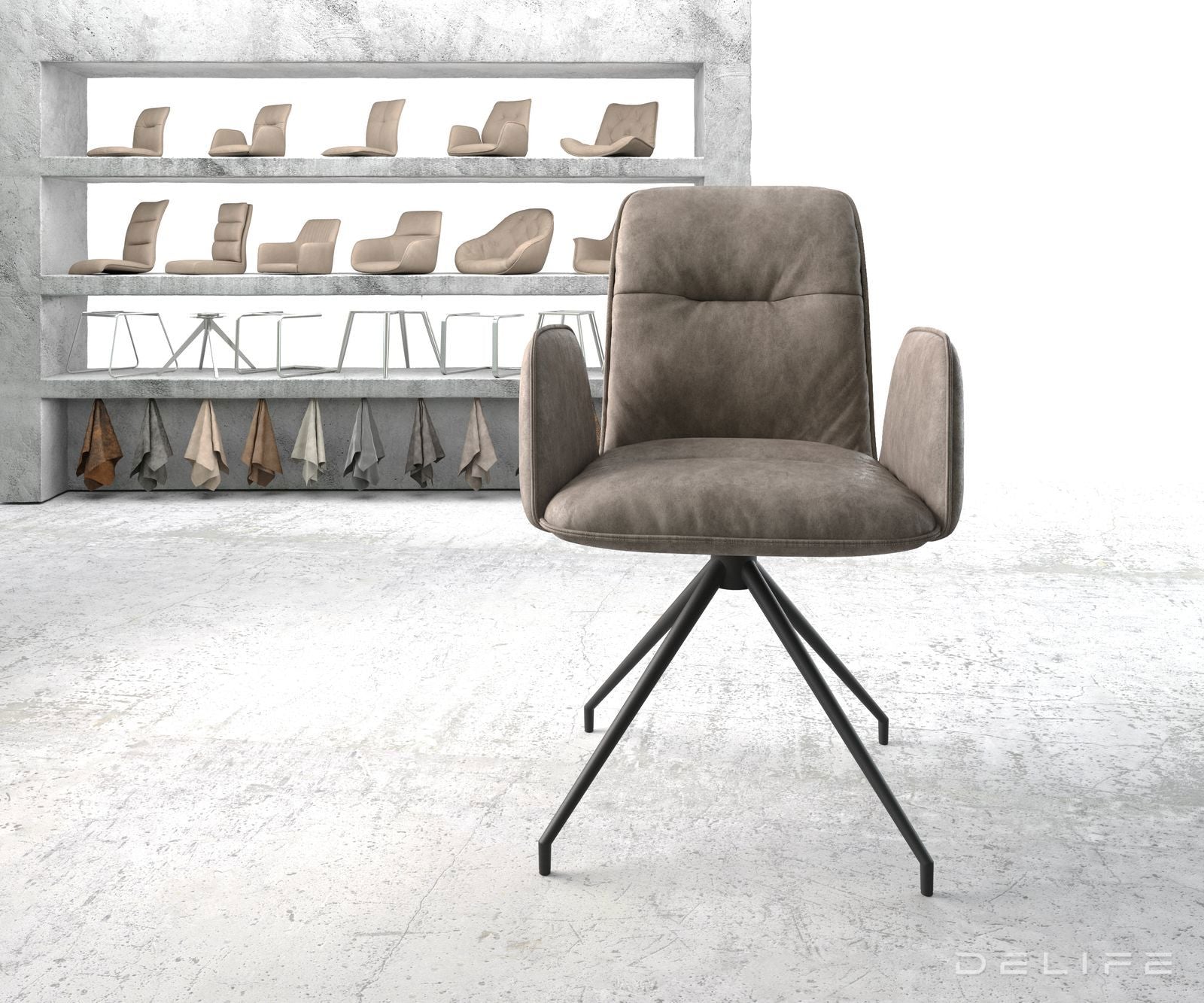 Blagovaonska stolica Vinja, Materijal: Mikrofibra